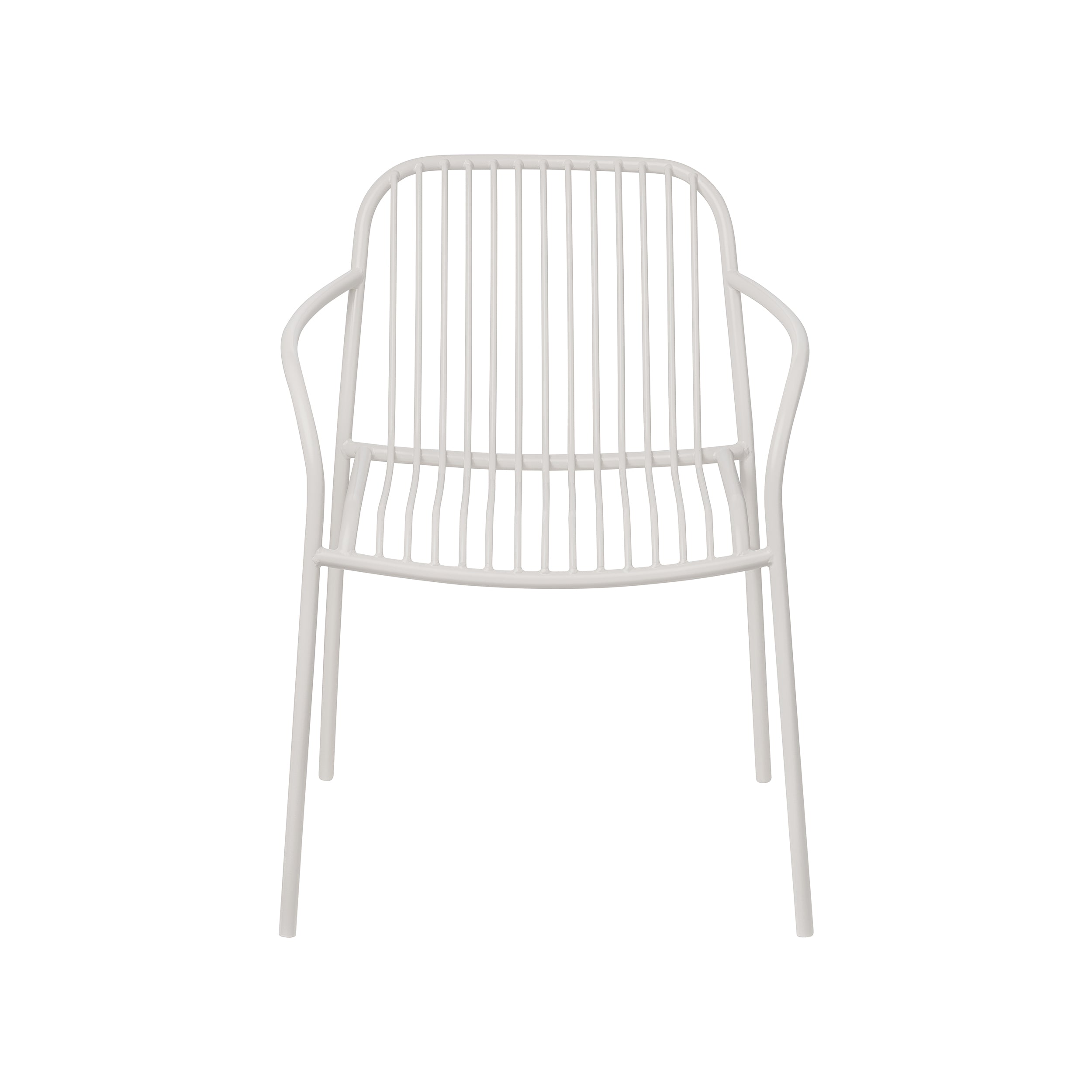YUA WIRES Armchair Silk Grey Front