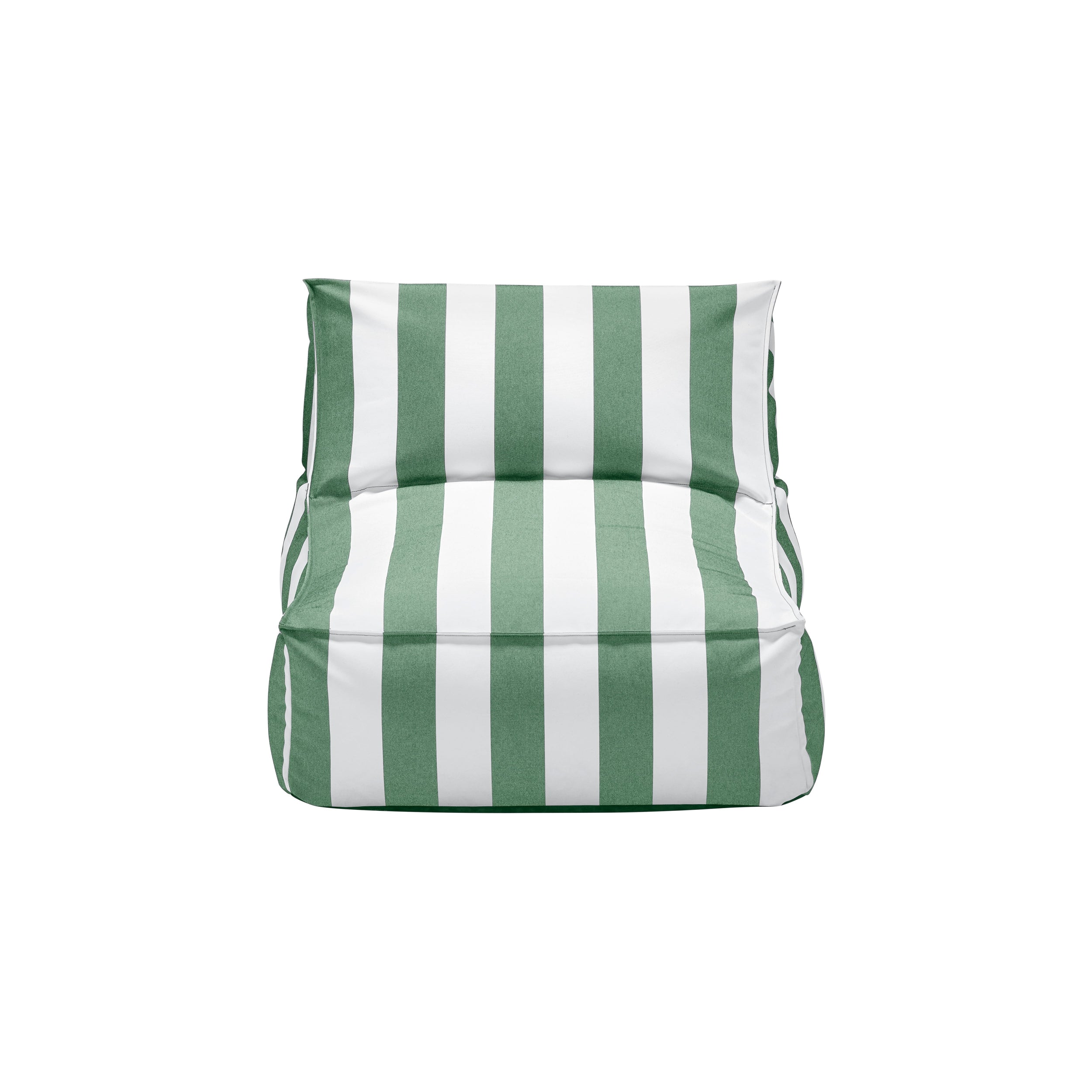 62355 STAY Stripes Lounger Chair Duck Green