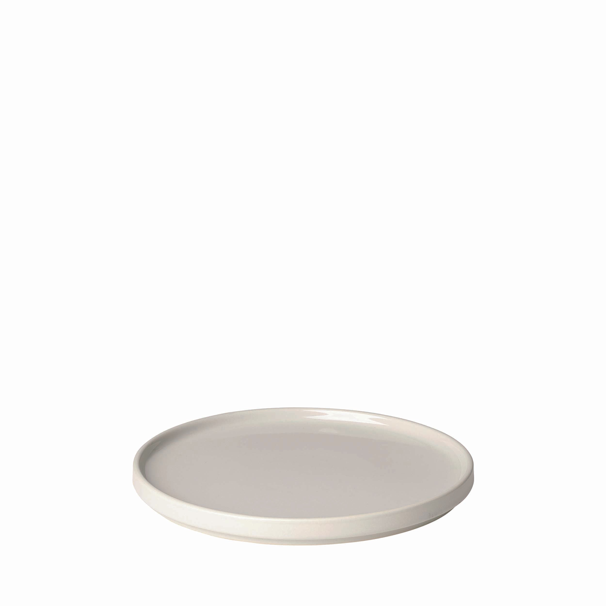 blomus PILAR Modern Stoneware Plates Sets of 4 - Dinner Plate, Side Plate, or Dessert Plate for Kitchen or Fine Formal Dining