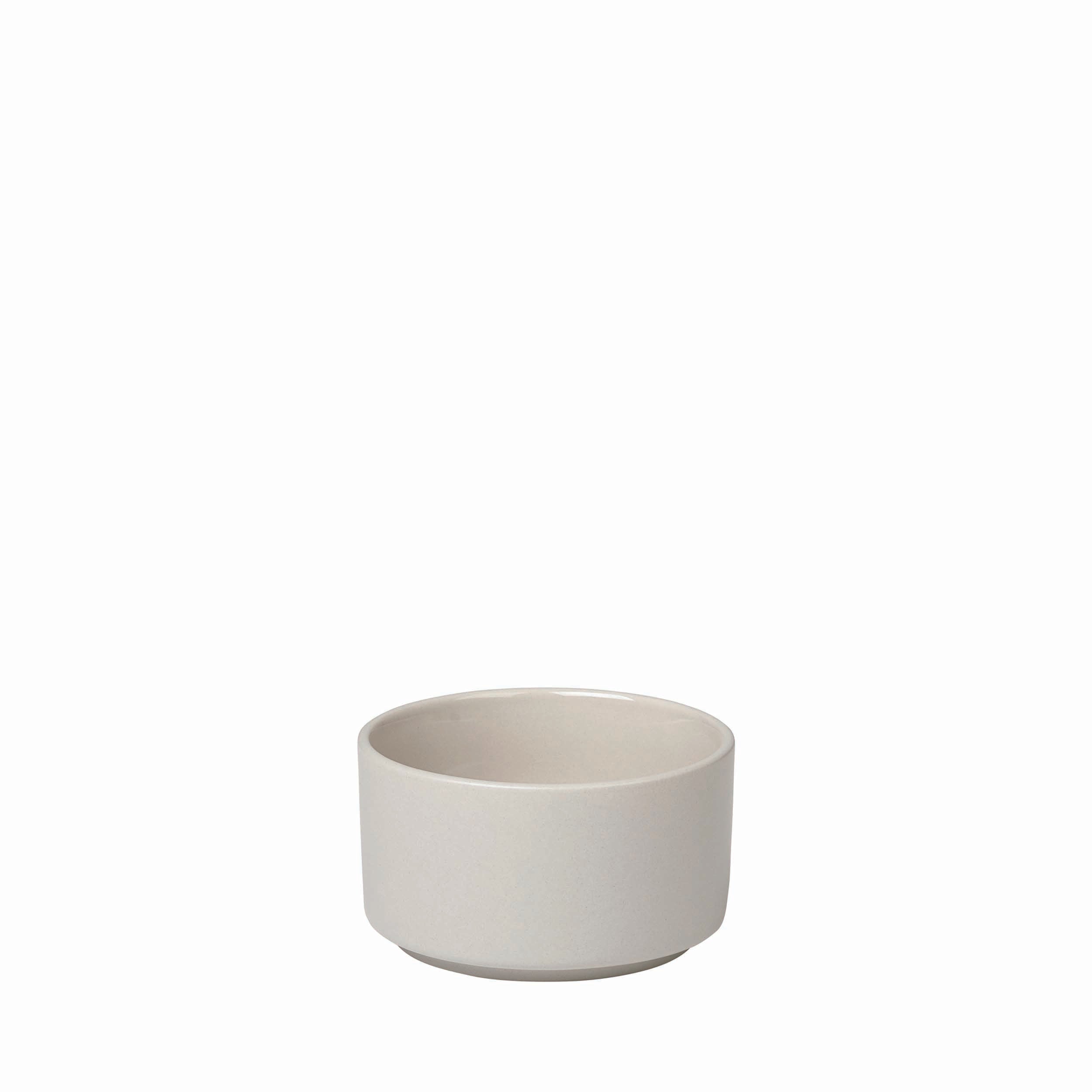 blomus PILAR Modern Stoneware Bowls Set of 4 for Dip, Cereal, Soup, Pasta and Rice for Kitchen or Fine Formal Dining