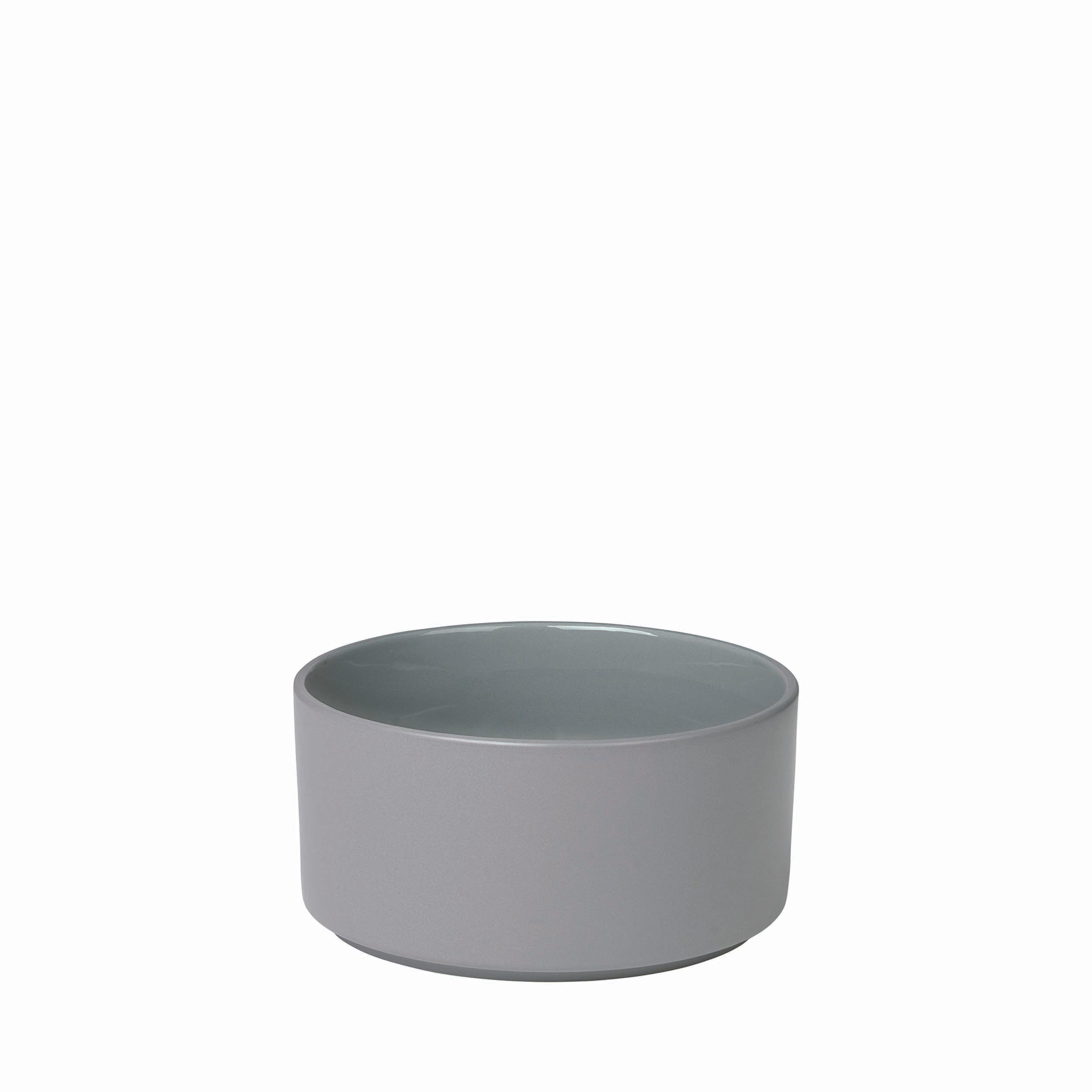blomus PILAR Modern Stoneware Bowls Set of 4 for Dip, Cereal, Soup, Pasta and Rice for Kitchen or Fine Formal Dining