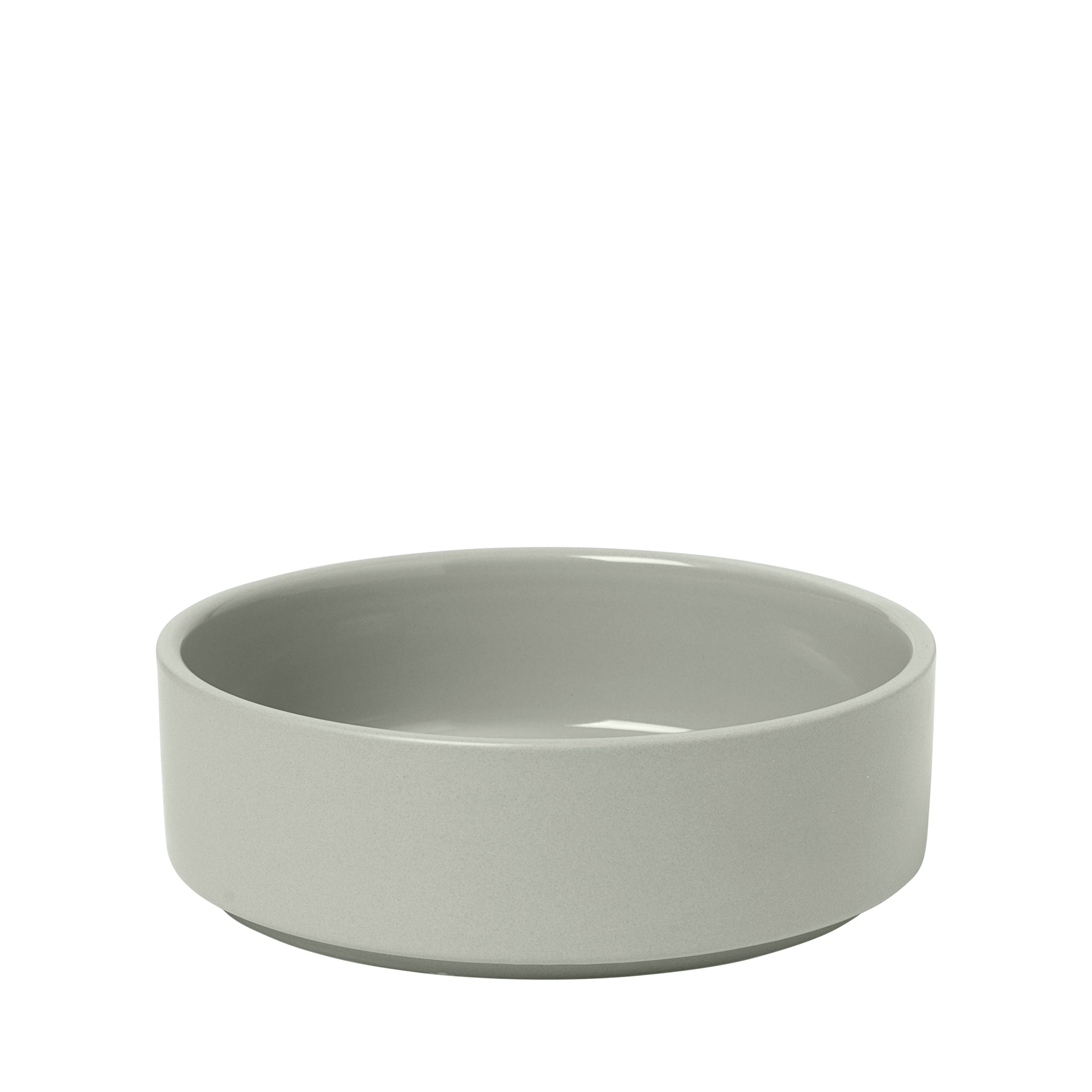 blomus PILAR Modern Stoneware Bowls Set of 4 for Dip, Cereal, Soup, Pasta and Rice for Kitchen or Fine Formal Dining