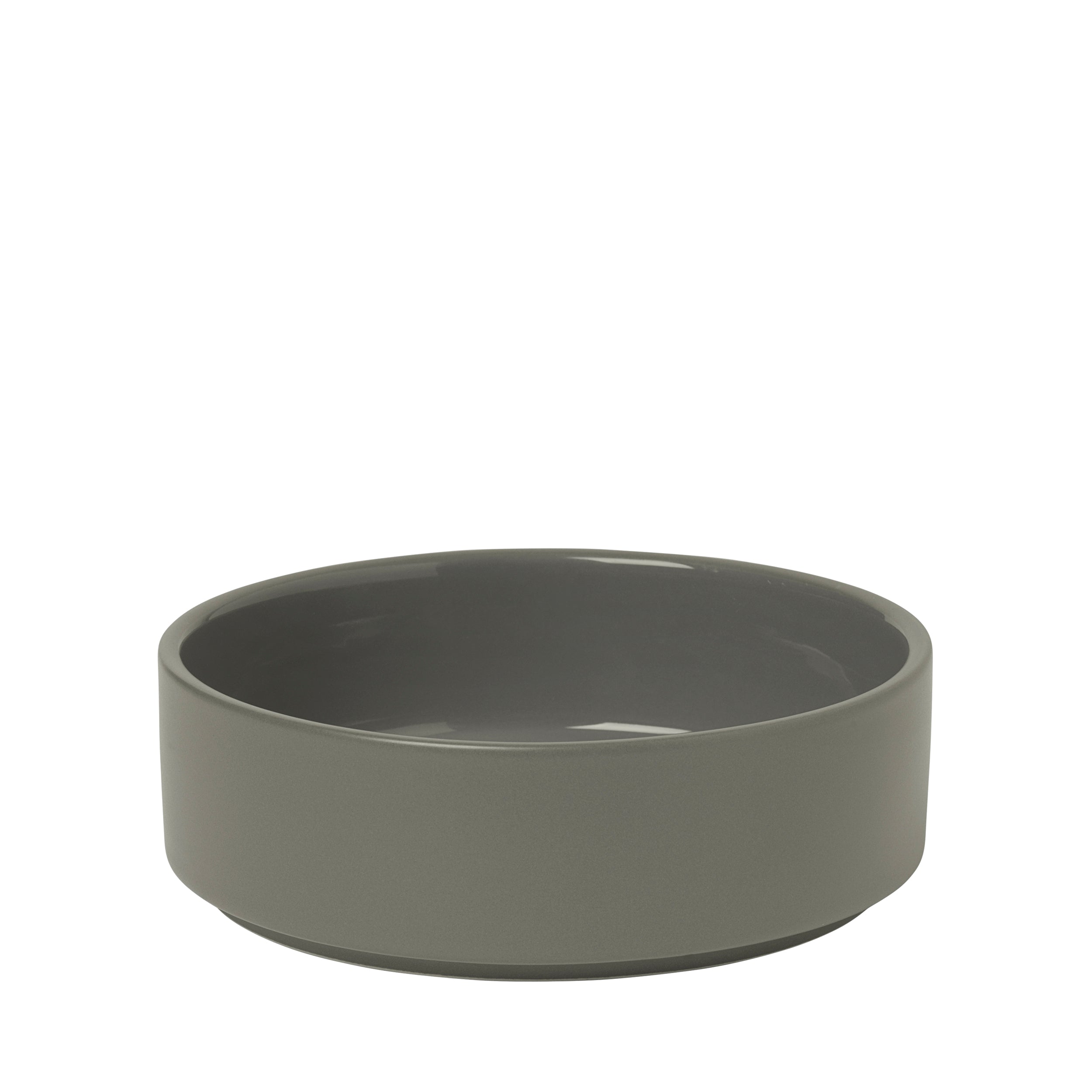blomus PILAR Modern Stoneware Bowls Set of 4 for Dip, Cereal, Soup, Pasta and Rice for Kitchen or Fine Formal Dining