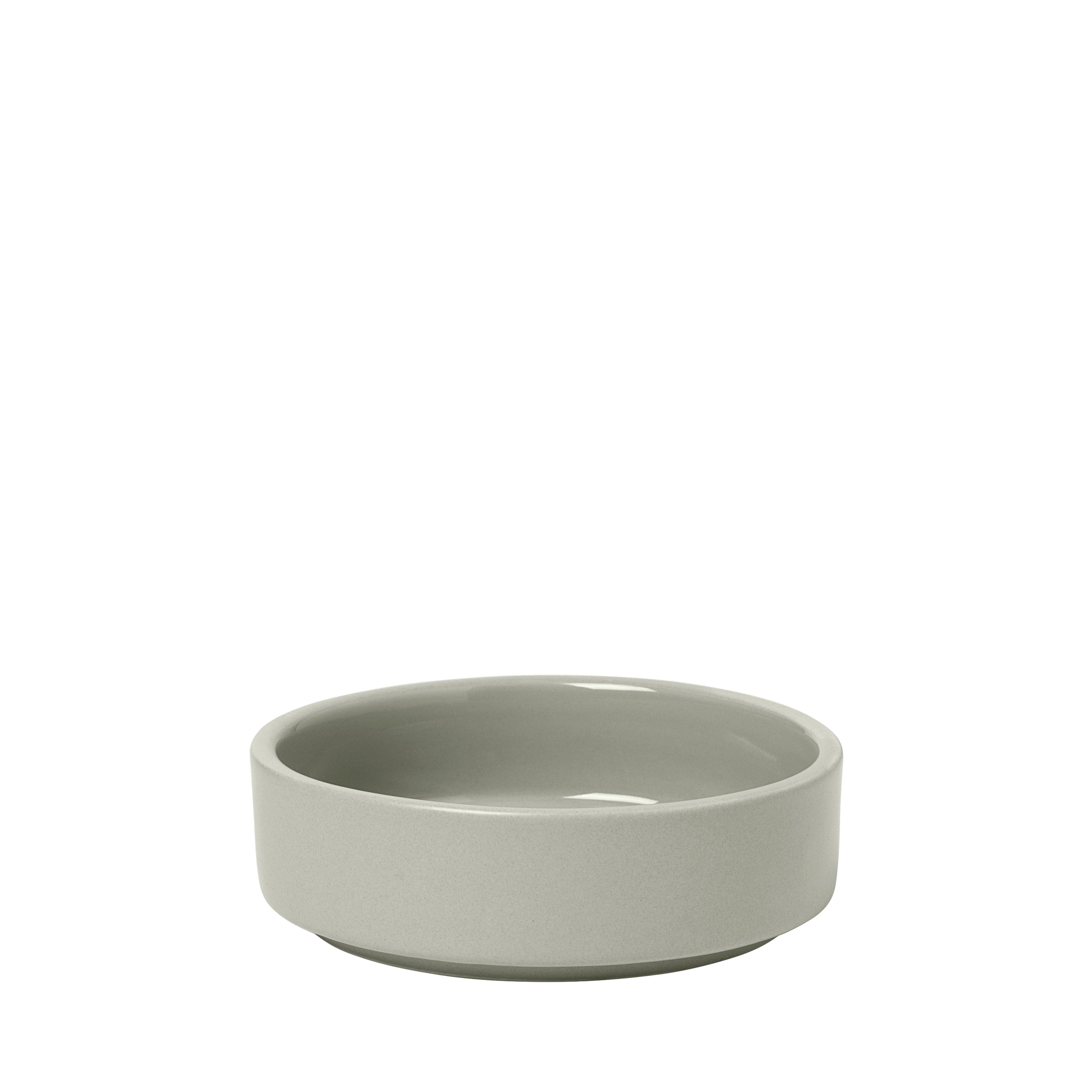blomus PILAR Modern Stoneware Bowls Set of 4 for Dip, Cereal, Soup, Pasta and Rice for Kitchen or Fine Formal Dining