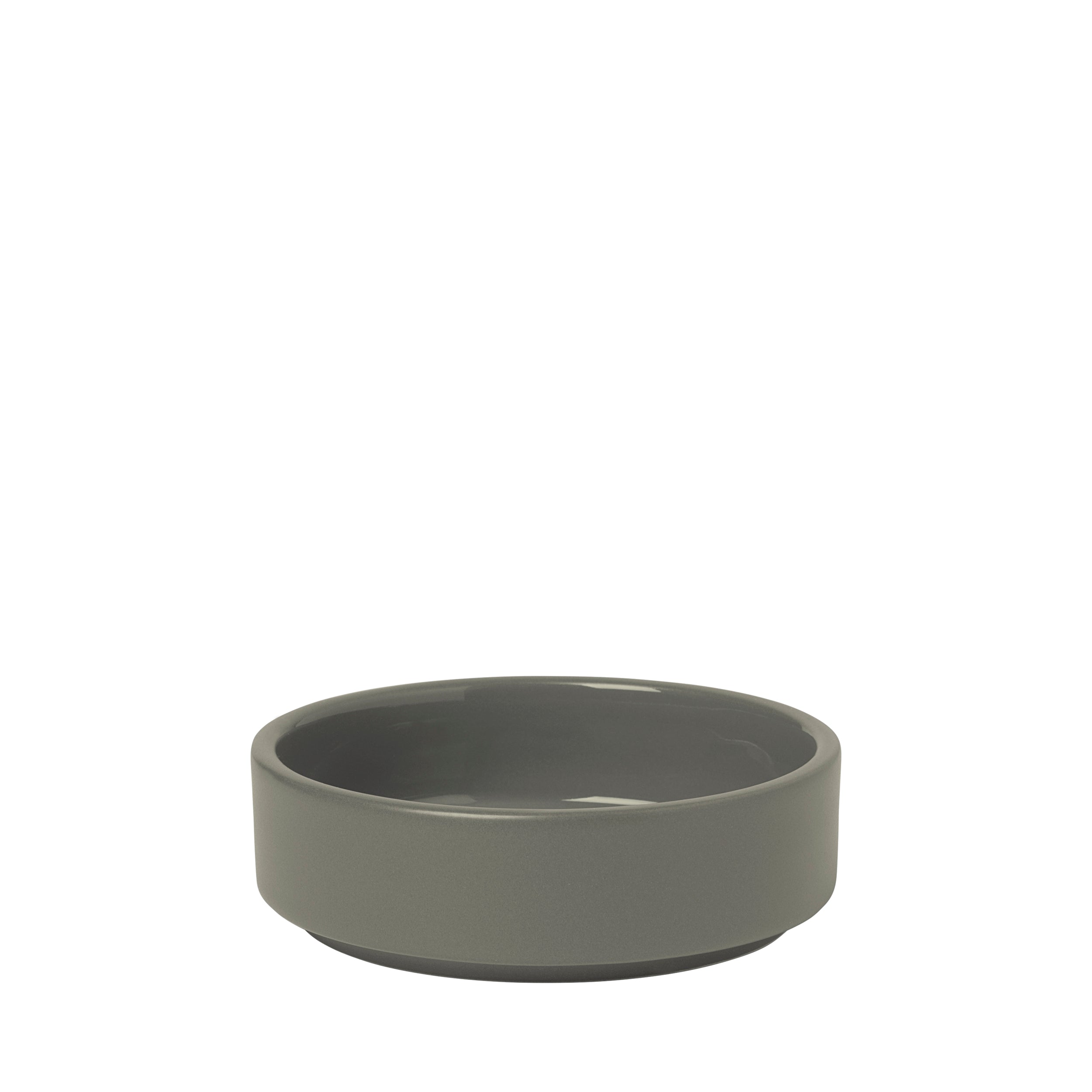 blomus PILAR Modern Stoneware Bowls Set of 4 for Dip, Cereal, Soup, Pasta and Rice for Kitchen or Fine Formal Dining