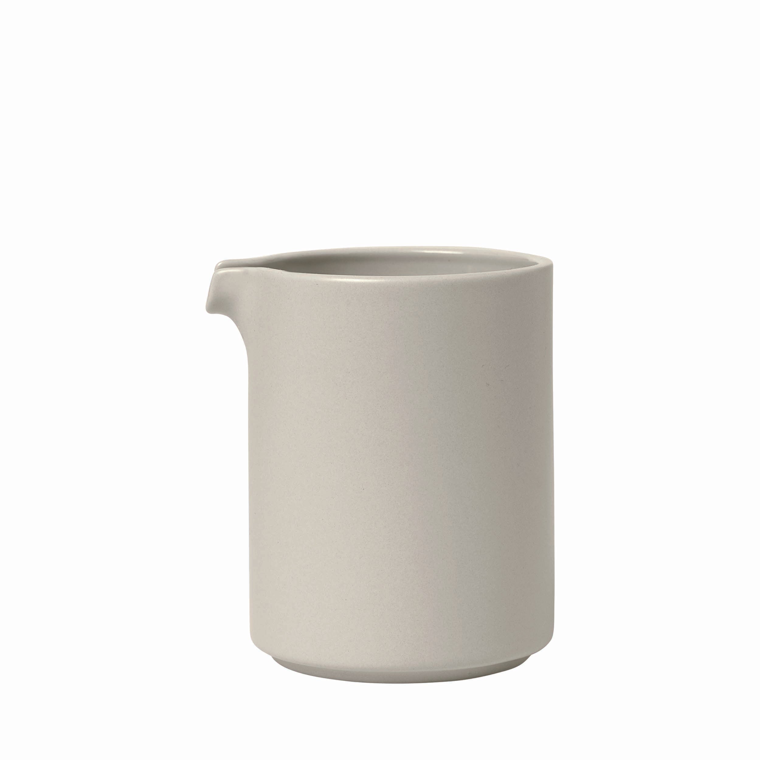blomus PILAR Modern Stoneware Creamer Pitcher - Dishware Coffee Accessory