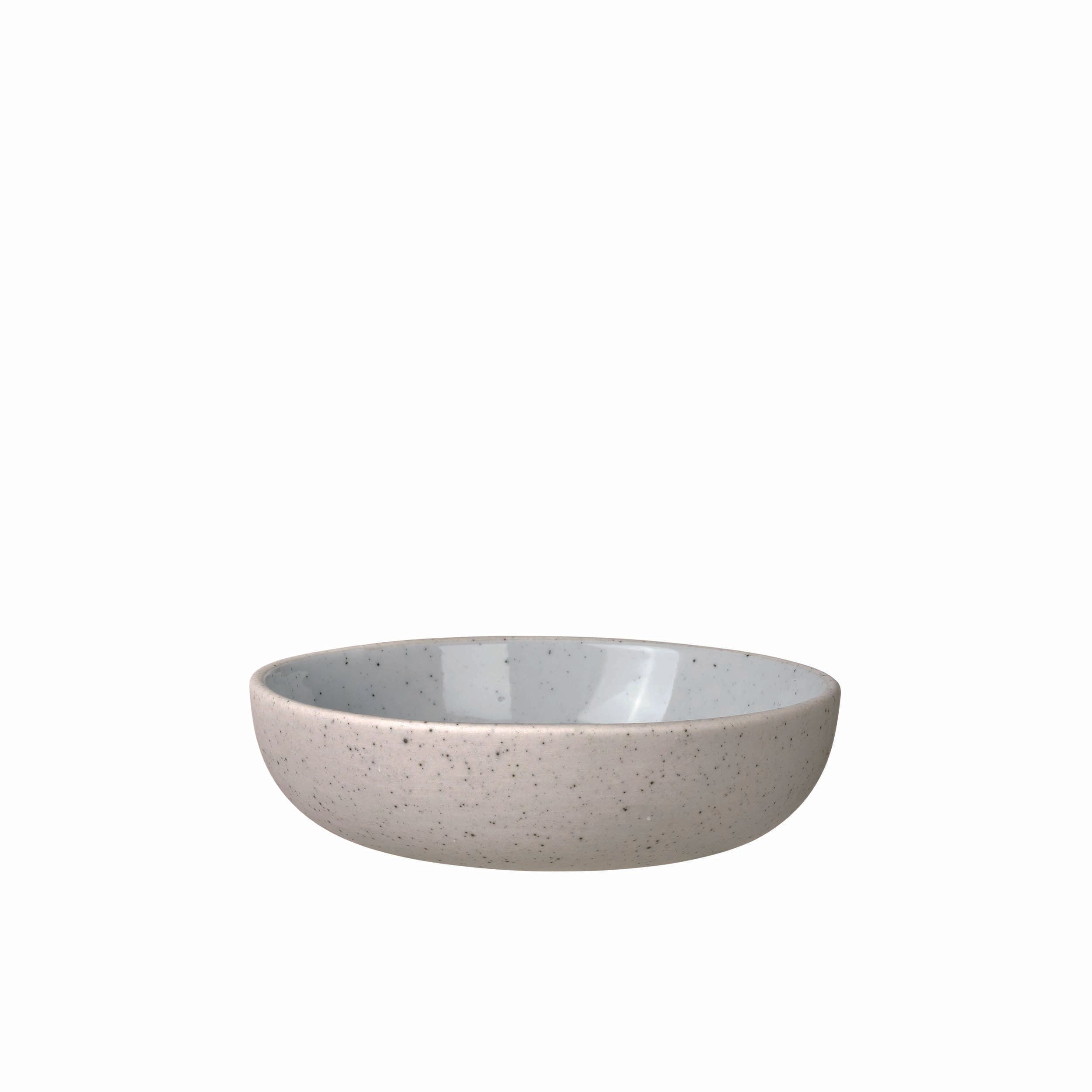 blomus SABLO Scandinavian Stoneware Bowls Set of 4 for Dip, Cereal, Soup, Pasta and Rice Organic Dishware