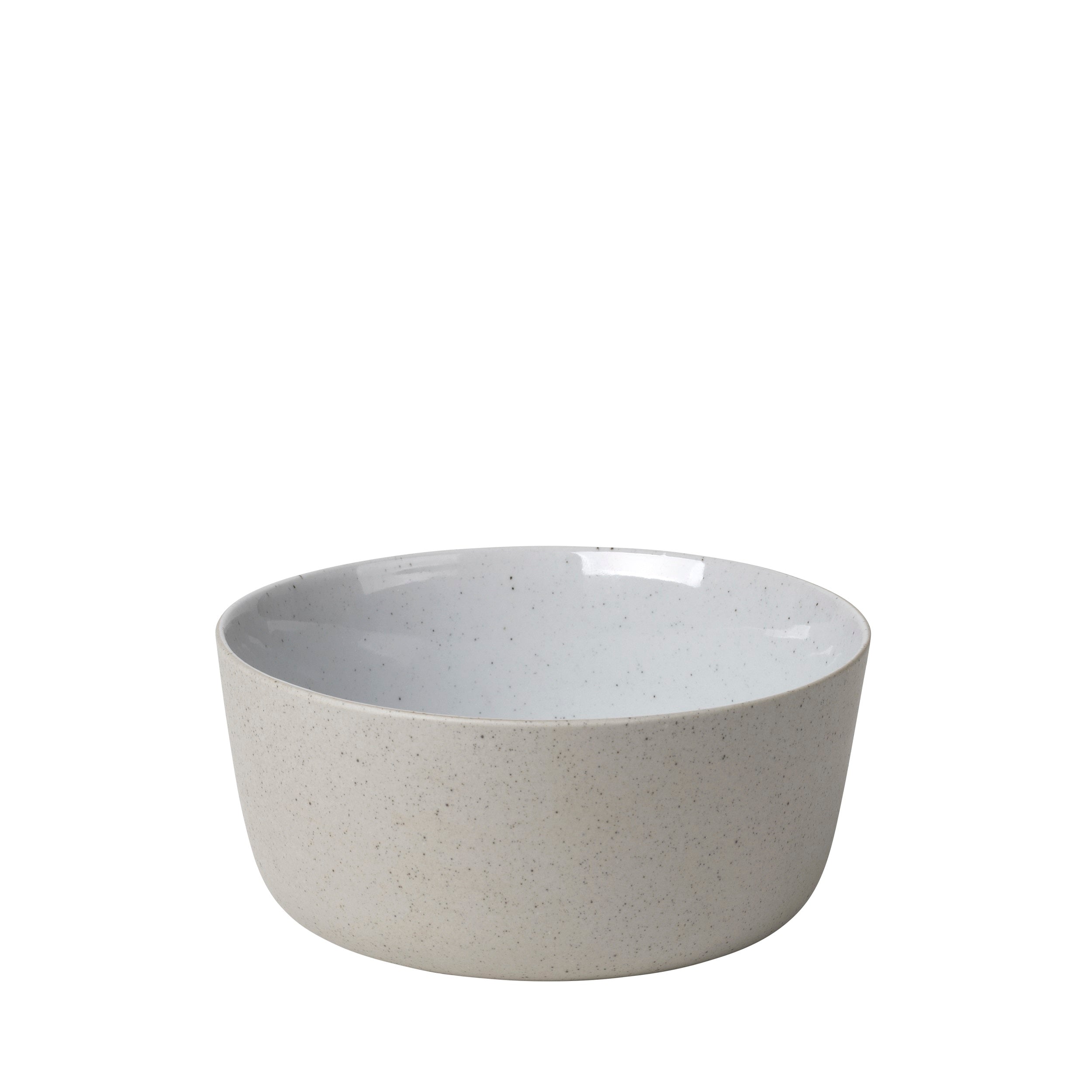 blomus SABLO Scandinavian Stoneware Bowls Set of 4 for Dip, Cereal, Soup, Pasta and Rice Organic Dishware