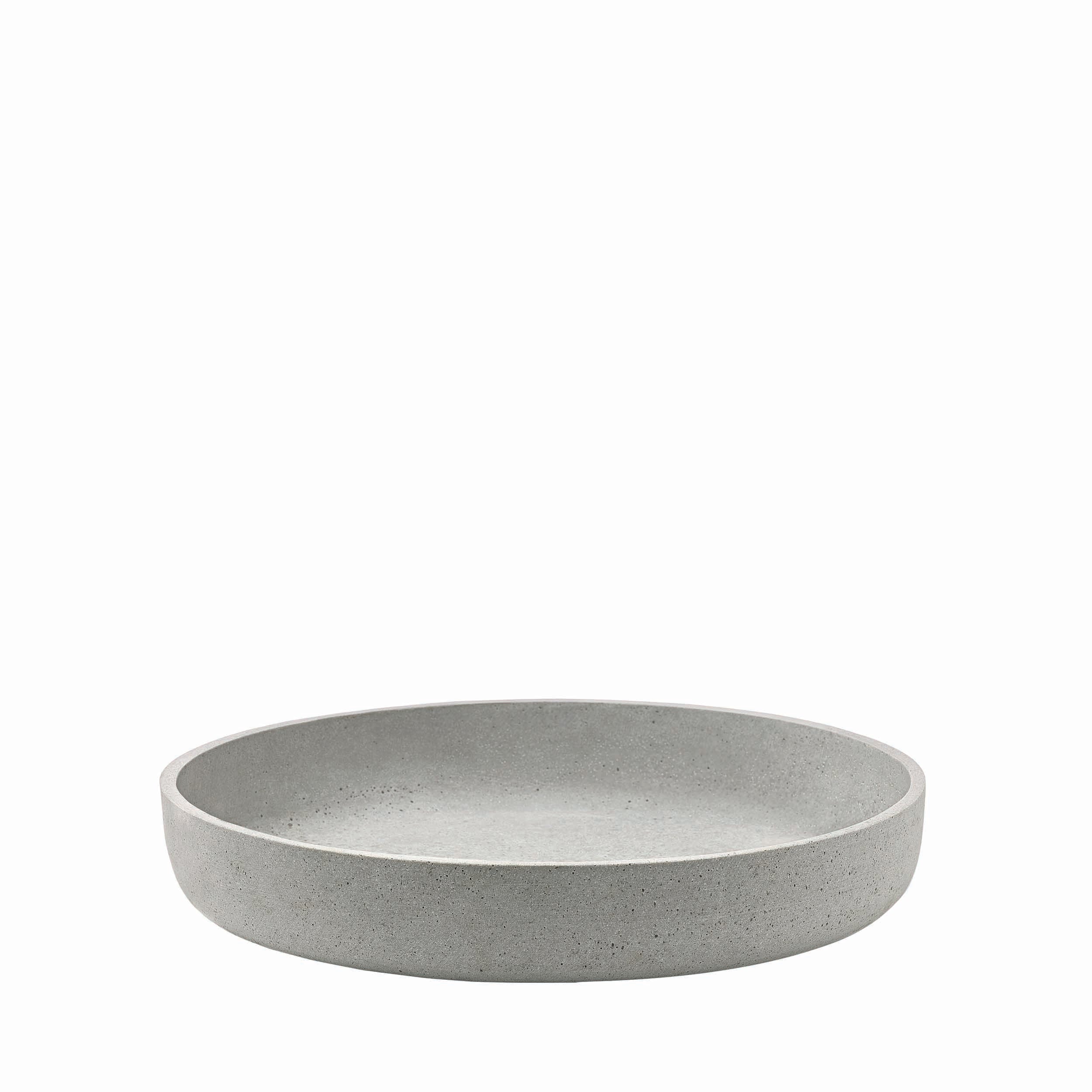 blomus MOON Concrete Look Decorative Bowl - Modern Industrial Design