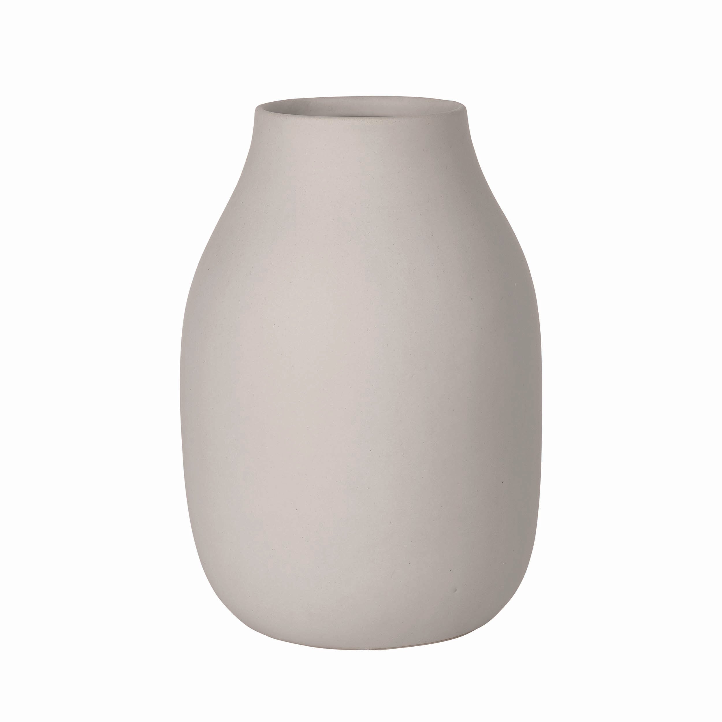 blomus COLORA Ceramic Vase - Matte Soft Touch Finish