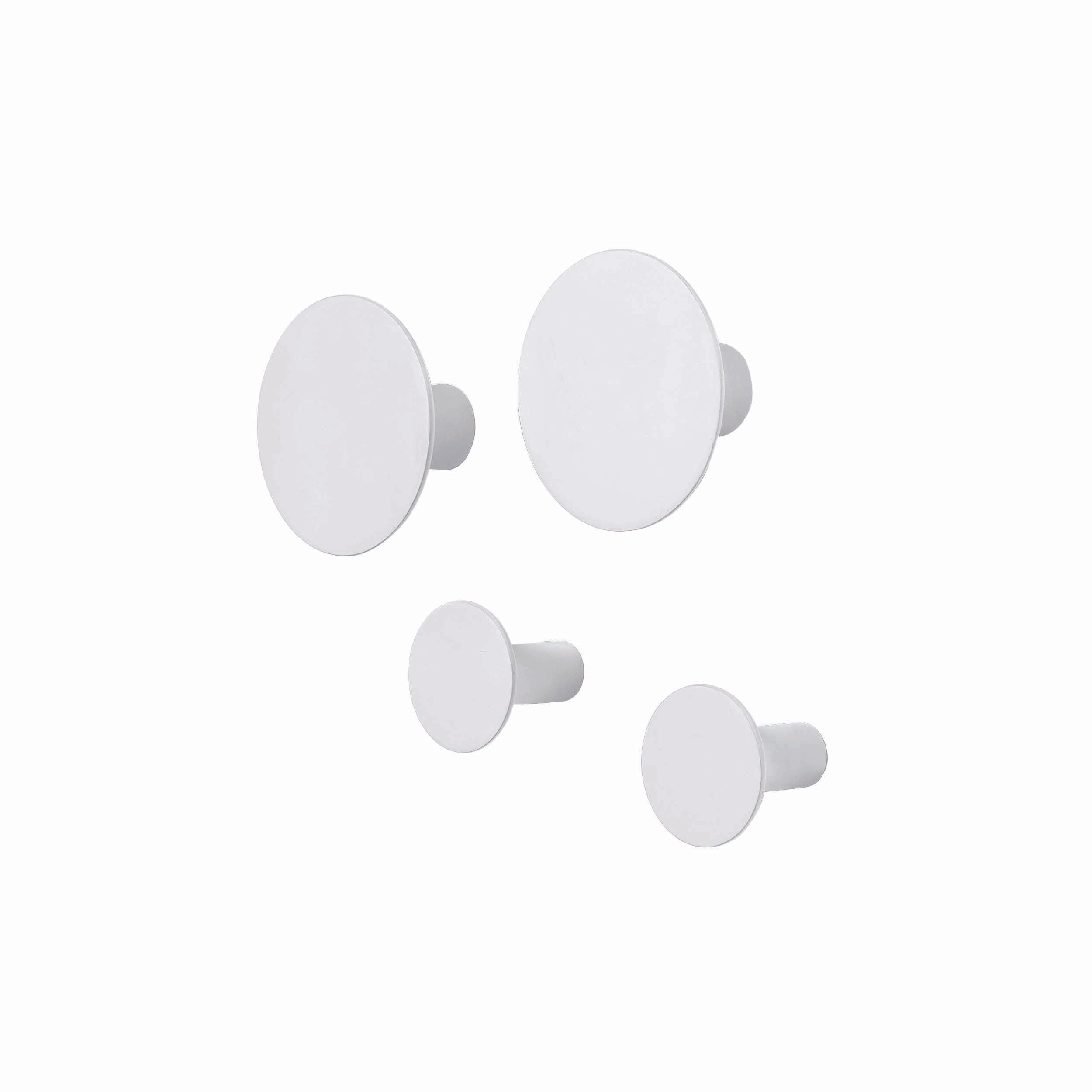 blomus PONTO Decorative Wall Hooks for Bags, Robes and Coats - 4 Piece Set - Matte Soft Touch Finish