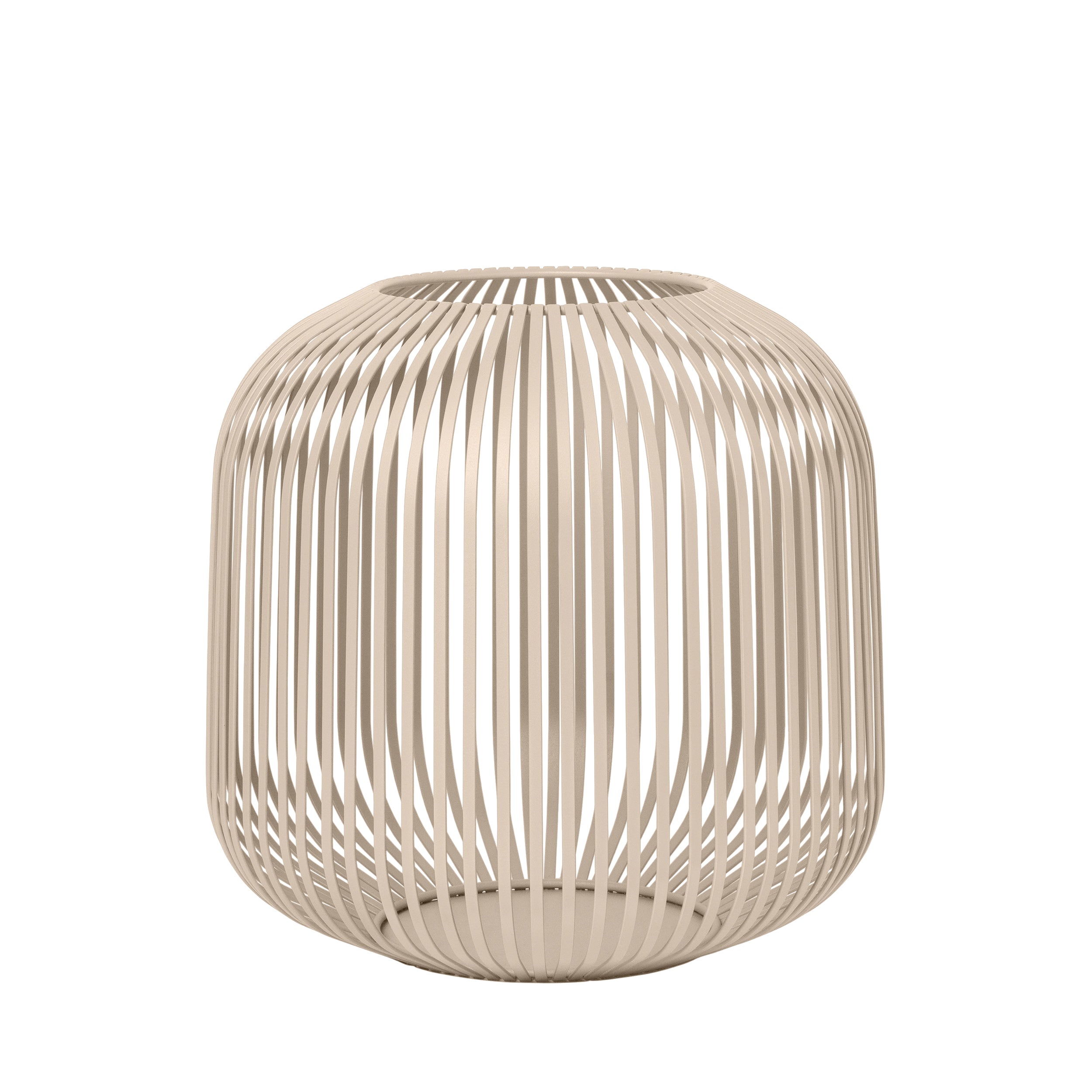 blomus LITO Steel Indoor Lantern Candleholder with Shadowed Lighting Effect - Medium