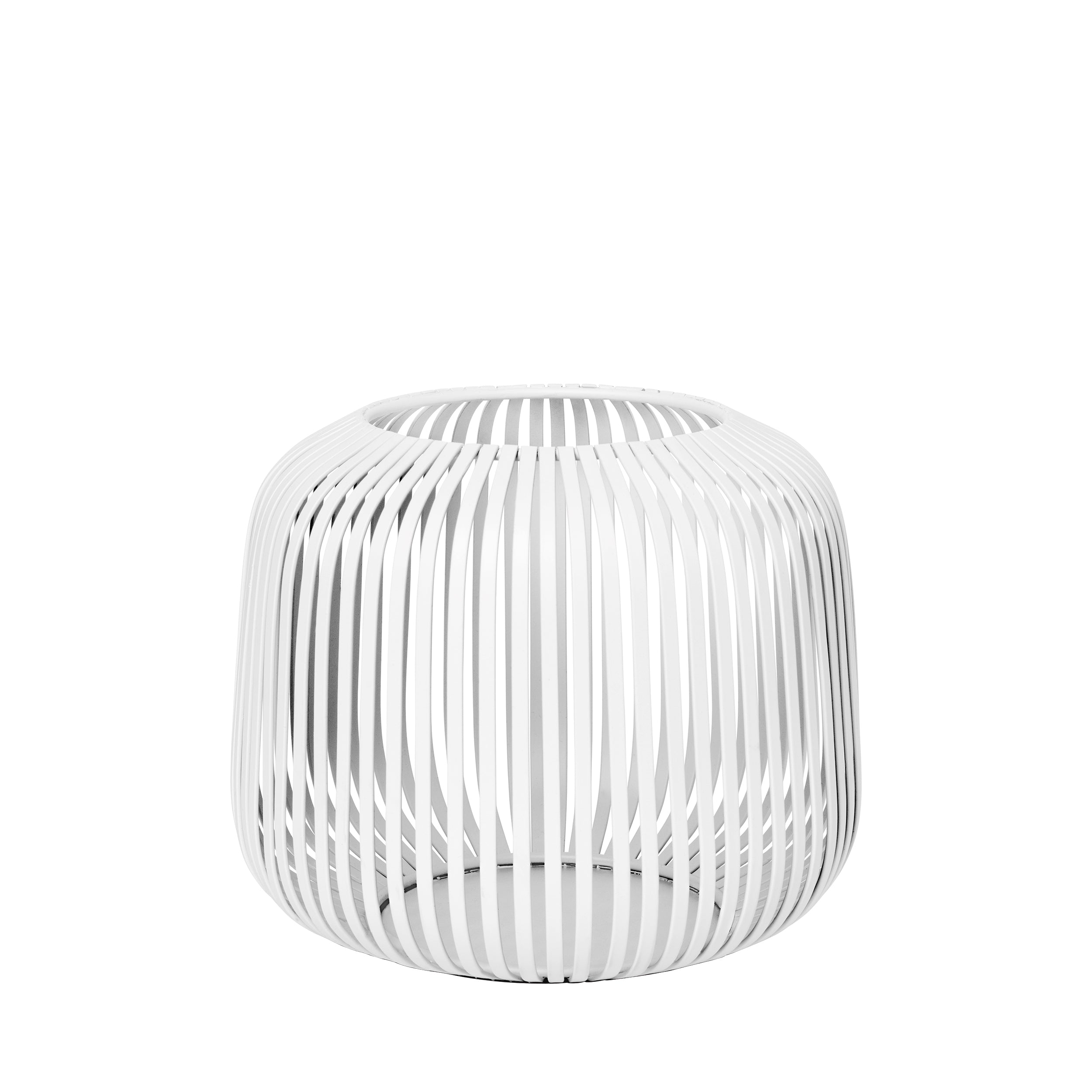 blomus LITO Steel Indoor Lantern Candleholder with Shadowed Lighting Effect - Small