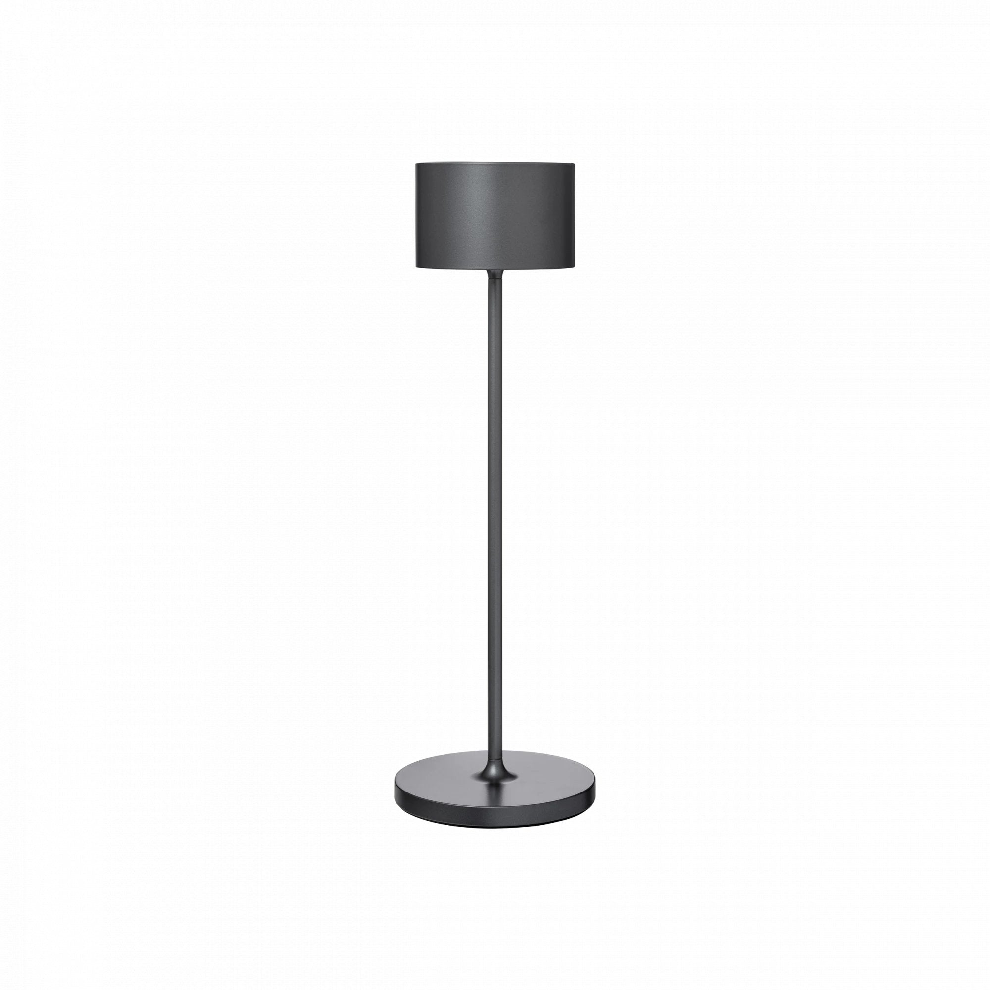 blomus FAROL Metallic Rechargeable LED Indoor or Outdoor Table Lamp - Dimmable - Varying Light Colors