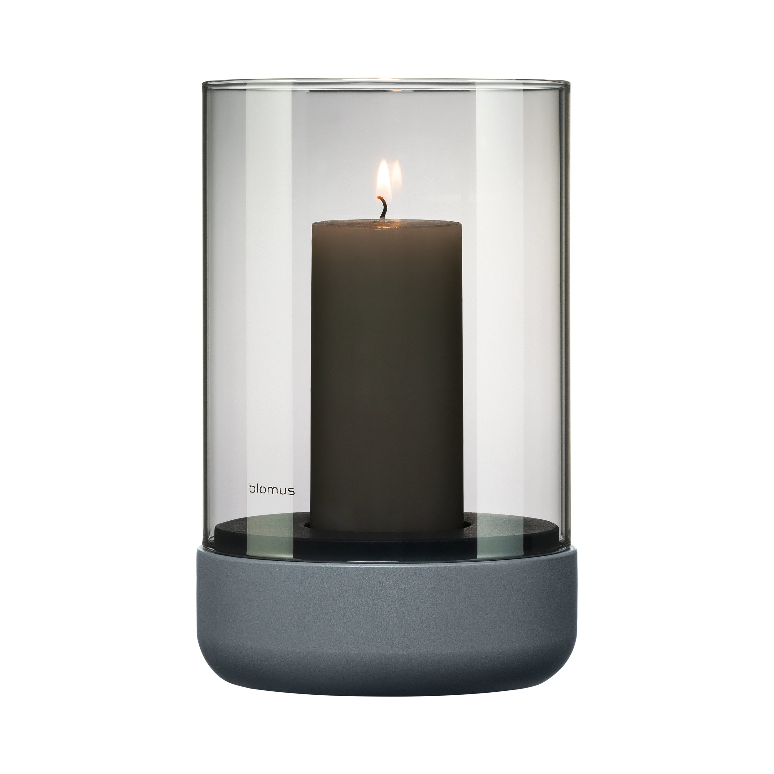 CALMA Hurricane Lamp Steel Grey Medium