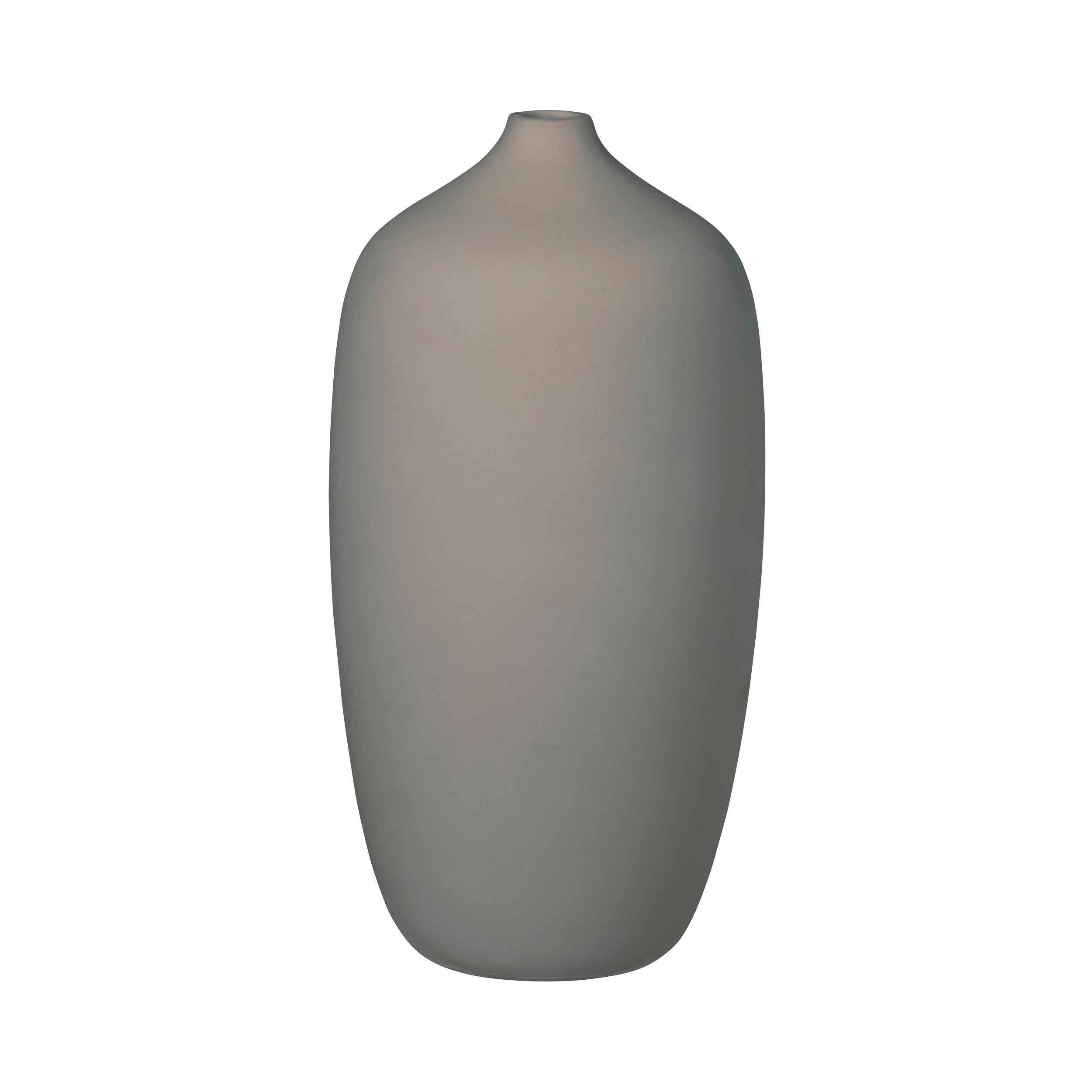 blomus CEOLA Modern Ceramic Statement Vase with Organic Soft Curves - 5 x 10