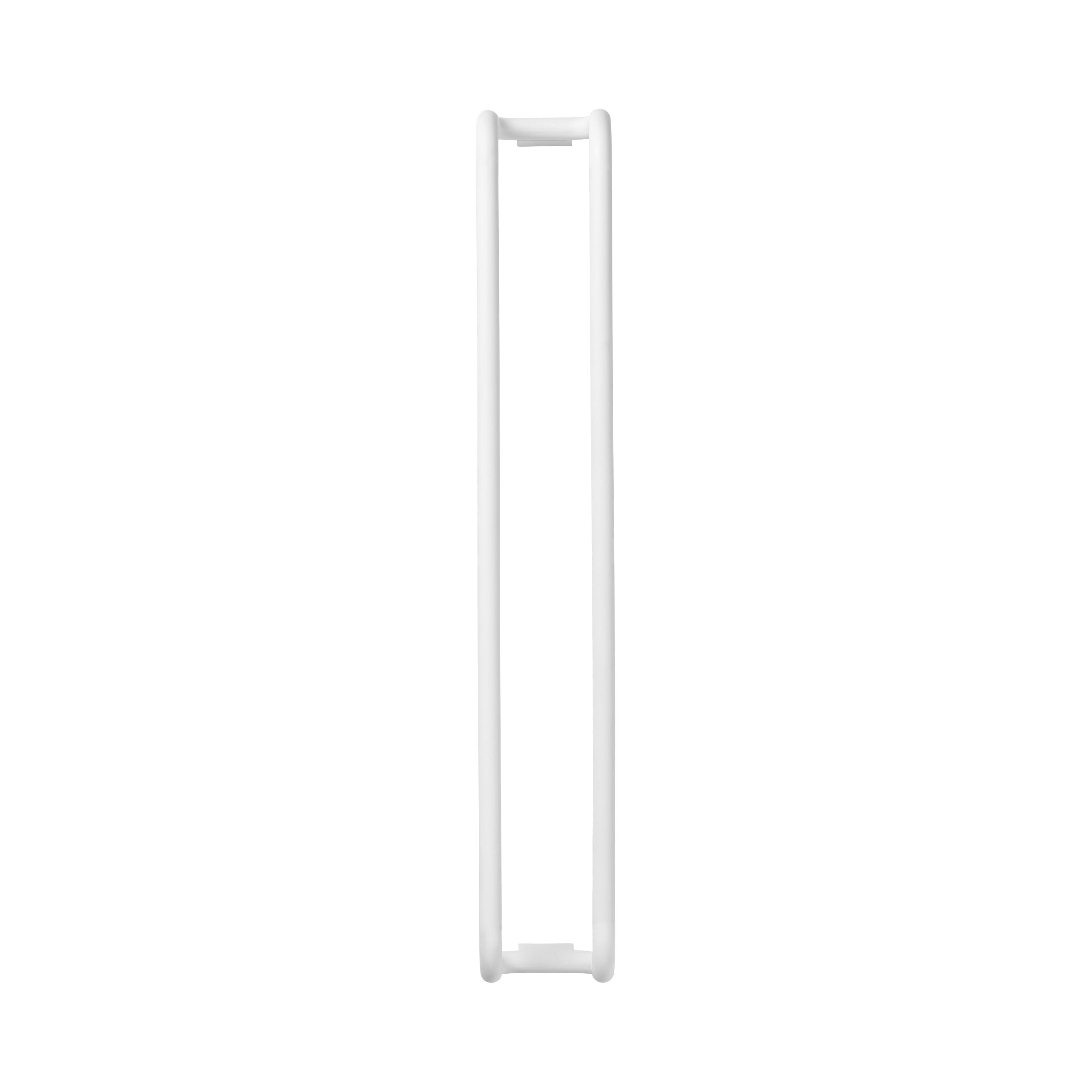 blomus MODO Wall Mounted Bathroom Hand Towel Holder - Industrial Modern Décor White