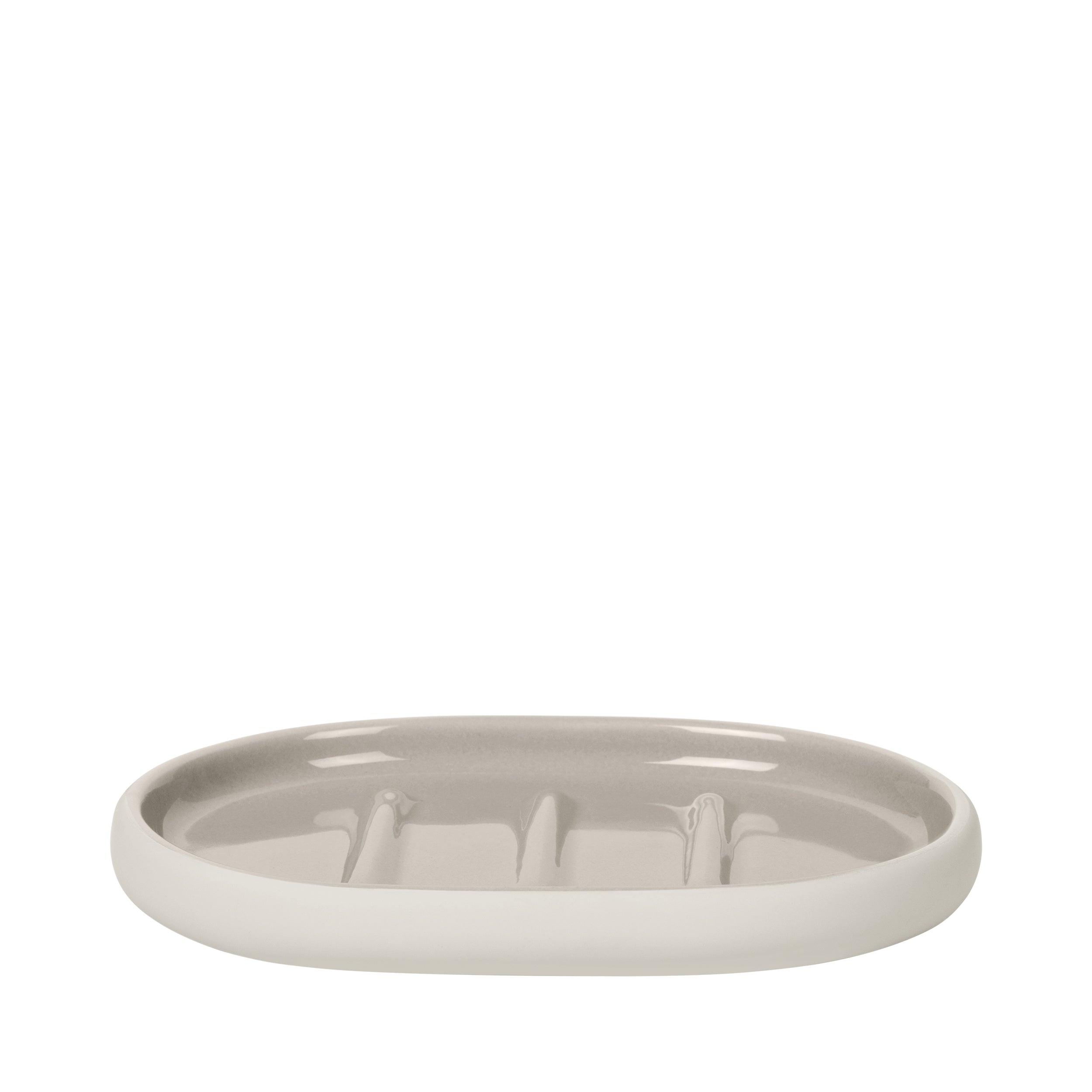 blomus SONO Bathroom Soap Dish - Ceramic Soft Touch - Modern Design