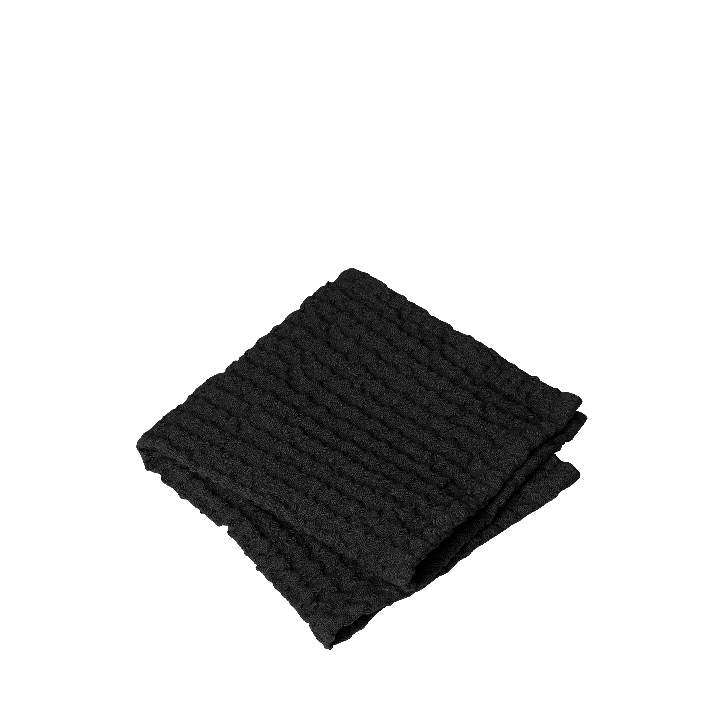 blomus CARO Waffle Weave Cotton Bathroom Washcloth 12 x 12 Set of 2 - OEKO-TEX Standard 100 Certified