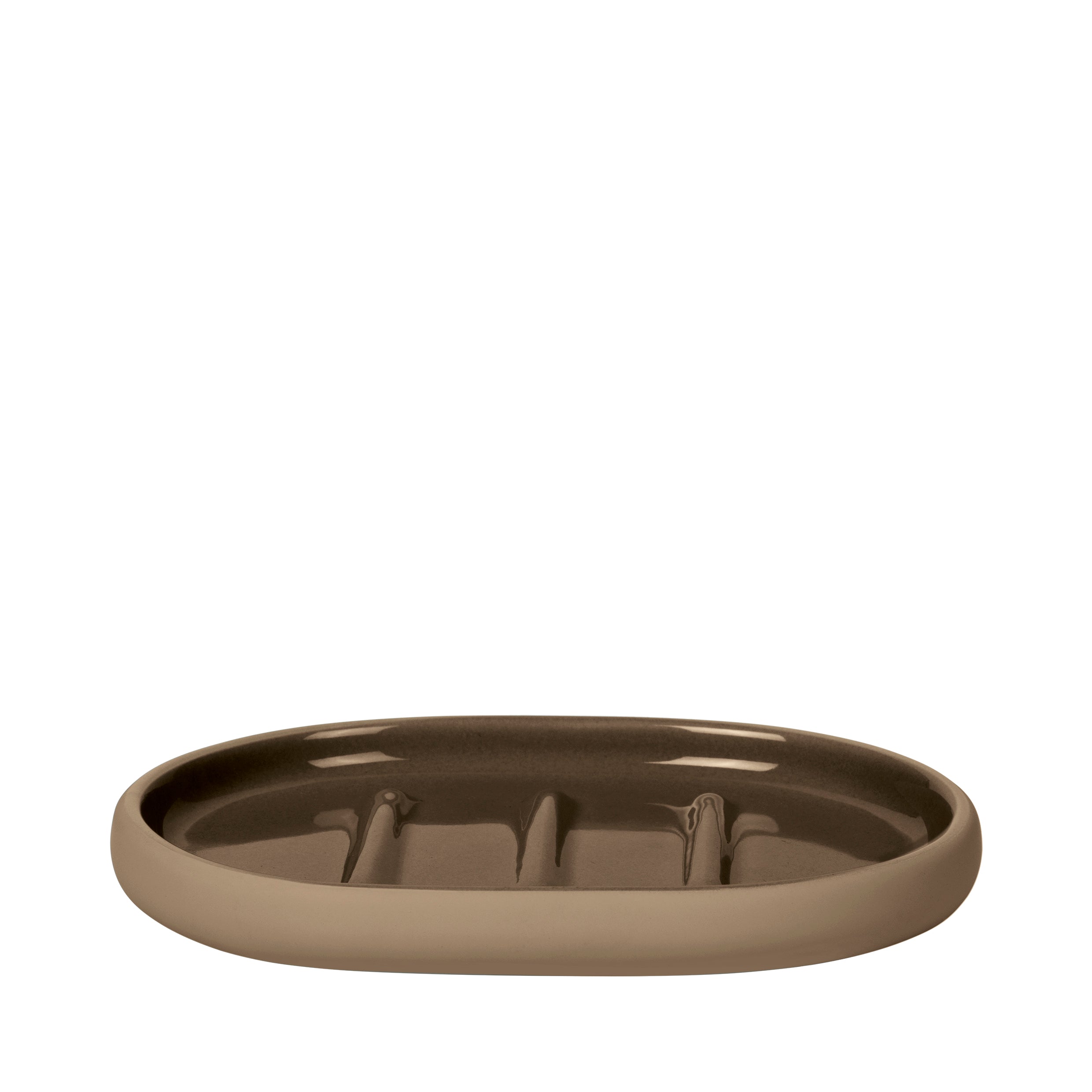 blomus SONO Bathroom Soap Dish - Ceramic Soft Touch - Modern Design