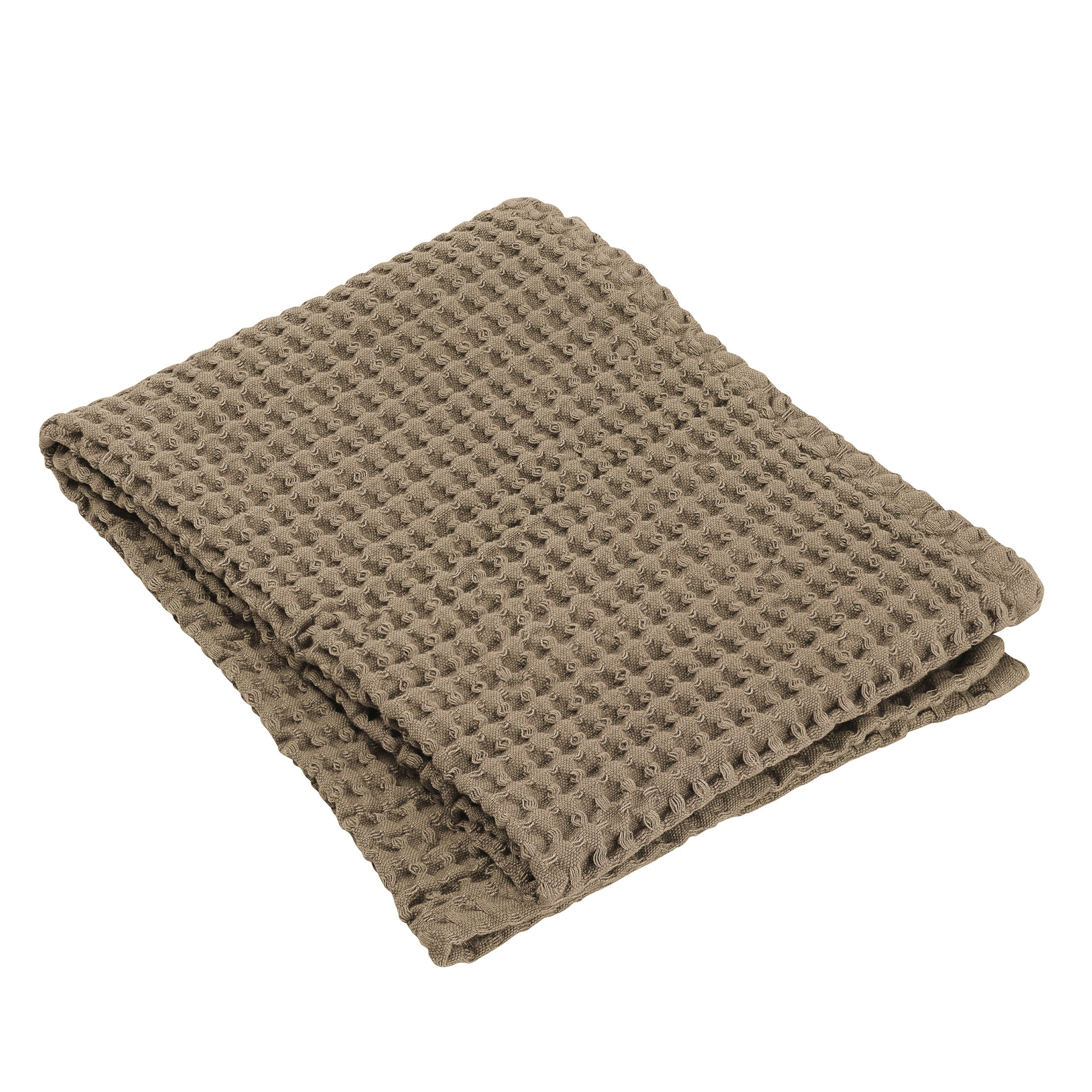 blomus CARO Waffle Weave Cotton Large Bath Towel 28 x 55 - OEKO-TEX Standard 100 Certified