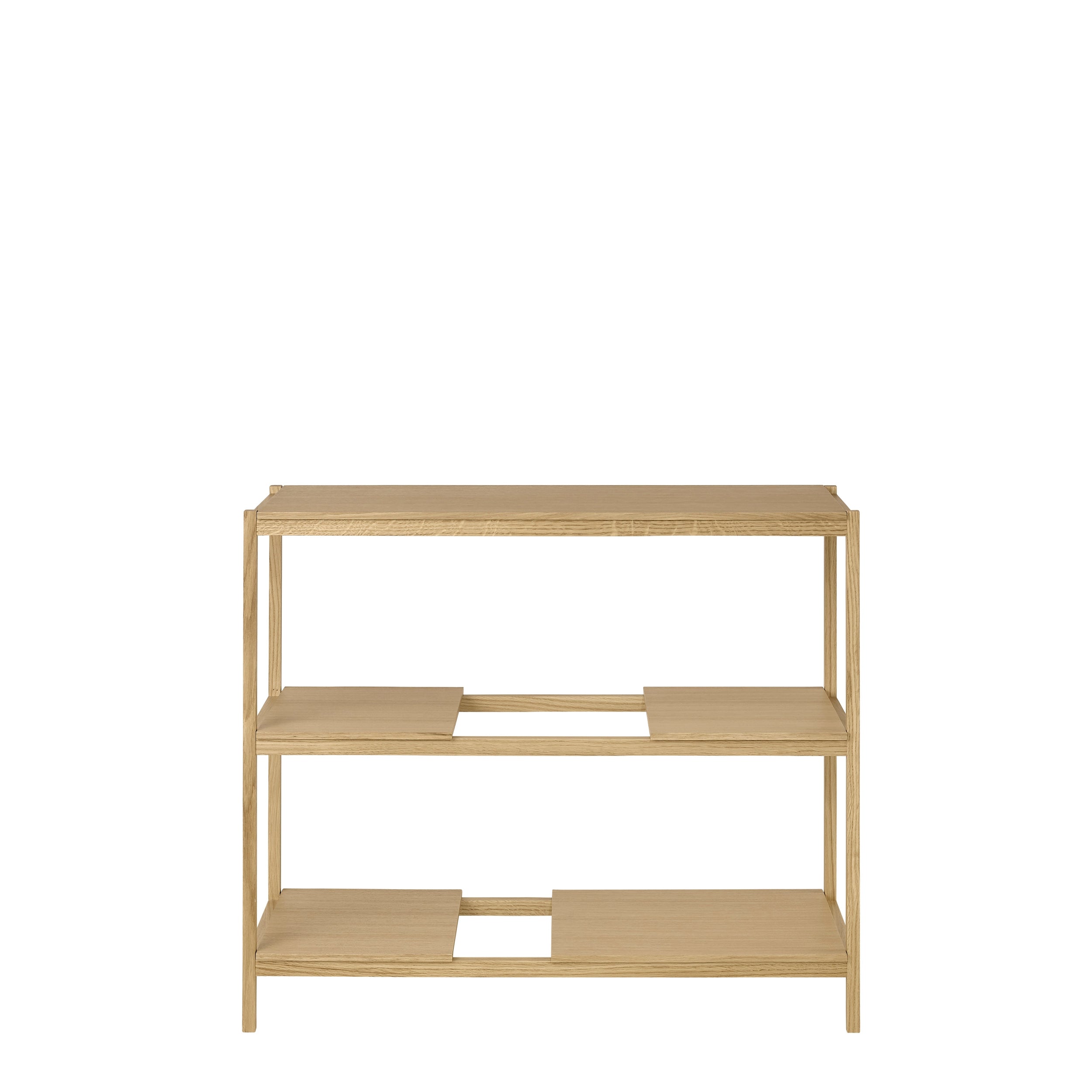 67313 Sukoya 3 shelf unit in natural finish