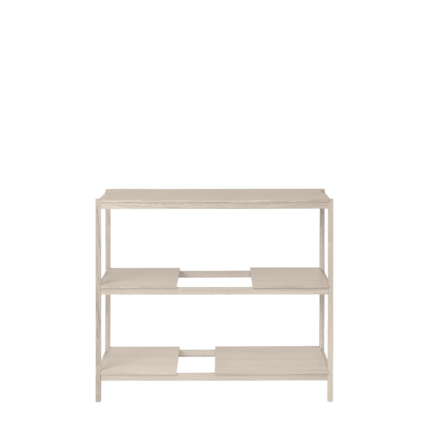 SUKOYA 3 Shelf White Front Image