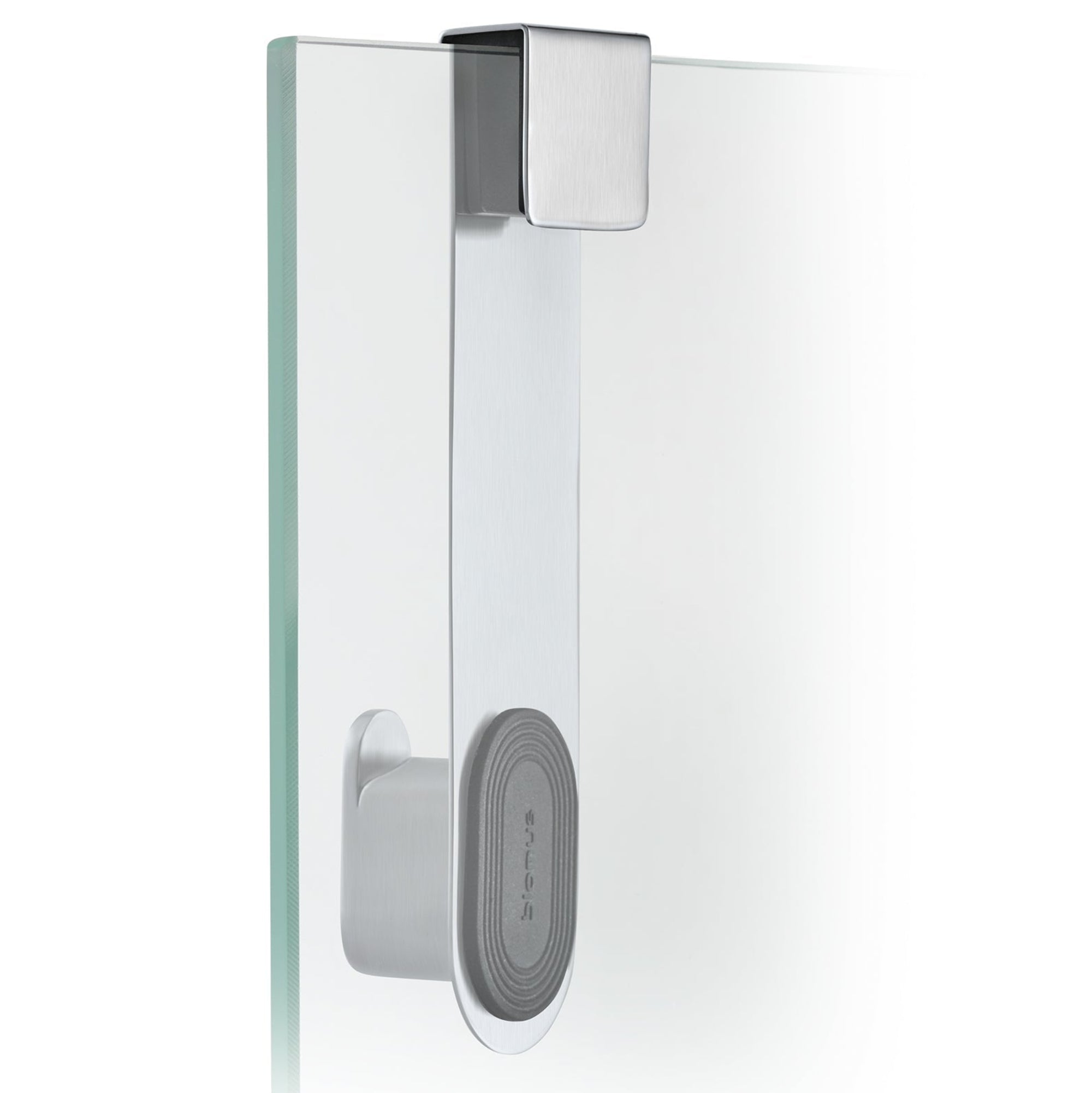 blomus NEXIO Glass Shower Over-The-Door Hook - Brushed Stainless Steel
