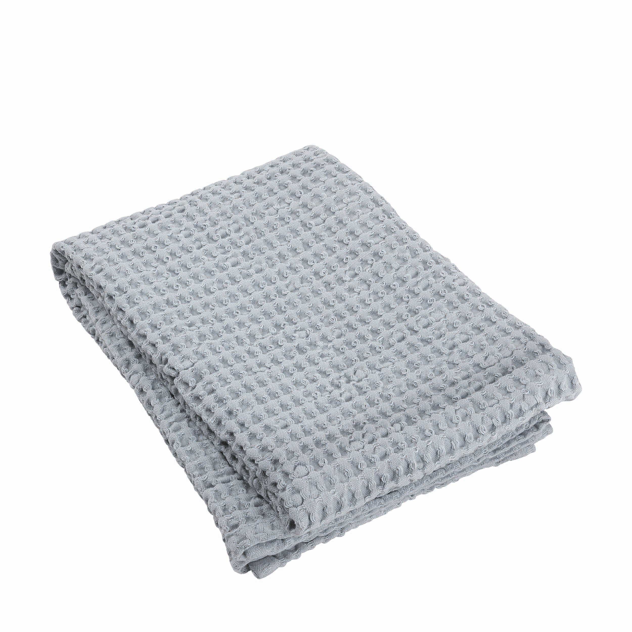 blomus CARO Waffle Weave Cotton Large Bath Towel 28 x 55 - OEKO-TEX Standard 100 Certified