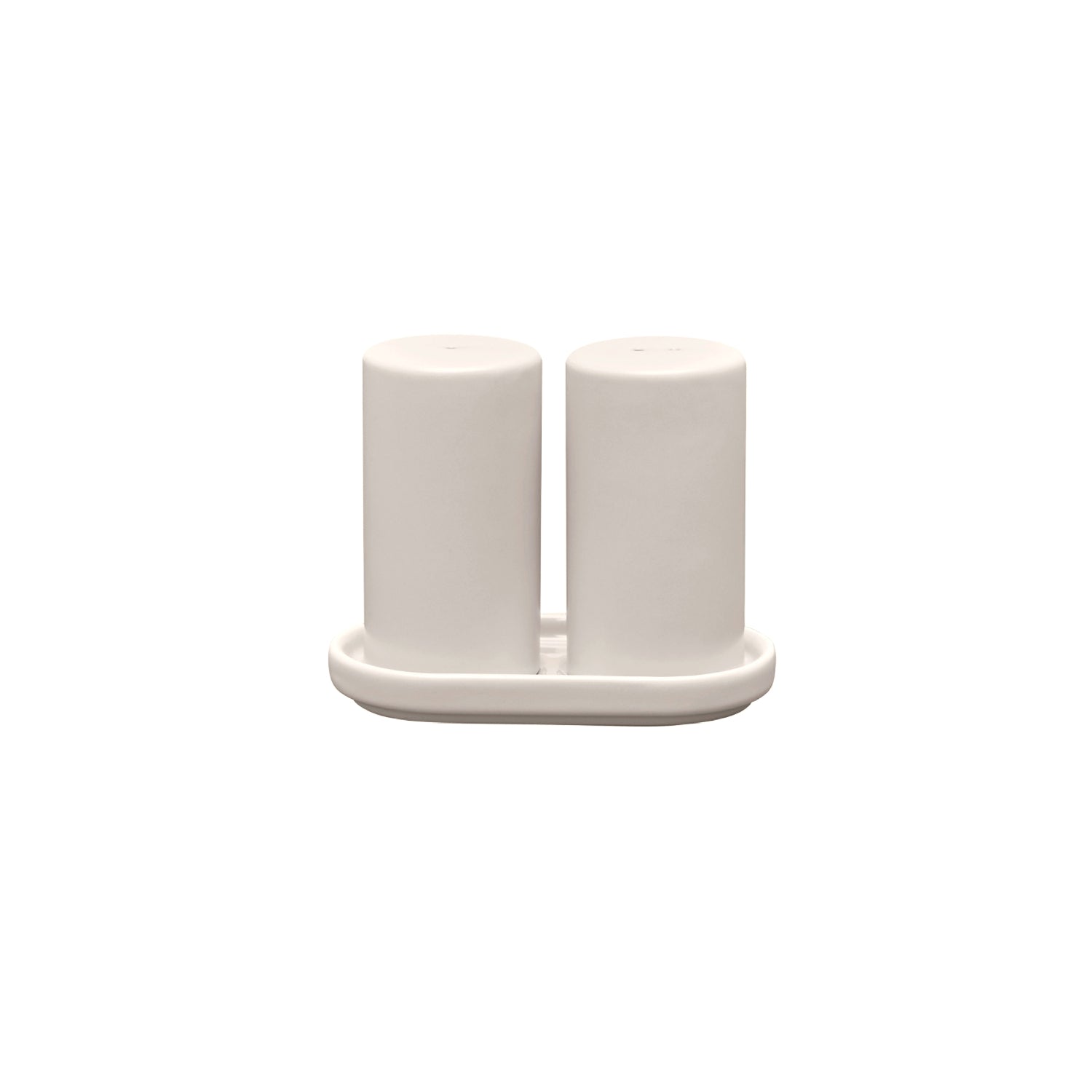 blomus PILAR Modern Stoneware Salt & Pepper Shaker Set for Kitchen or Fine Formal Dining