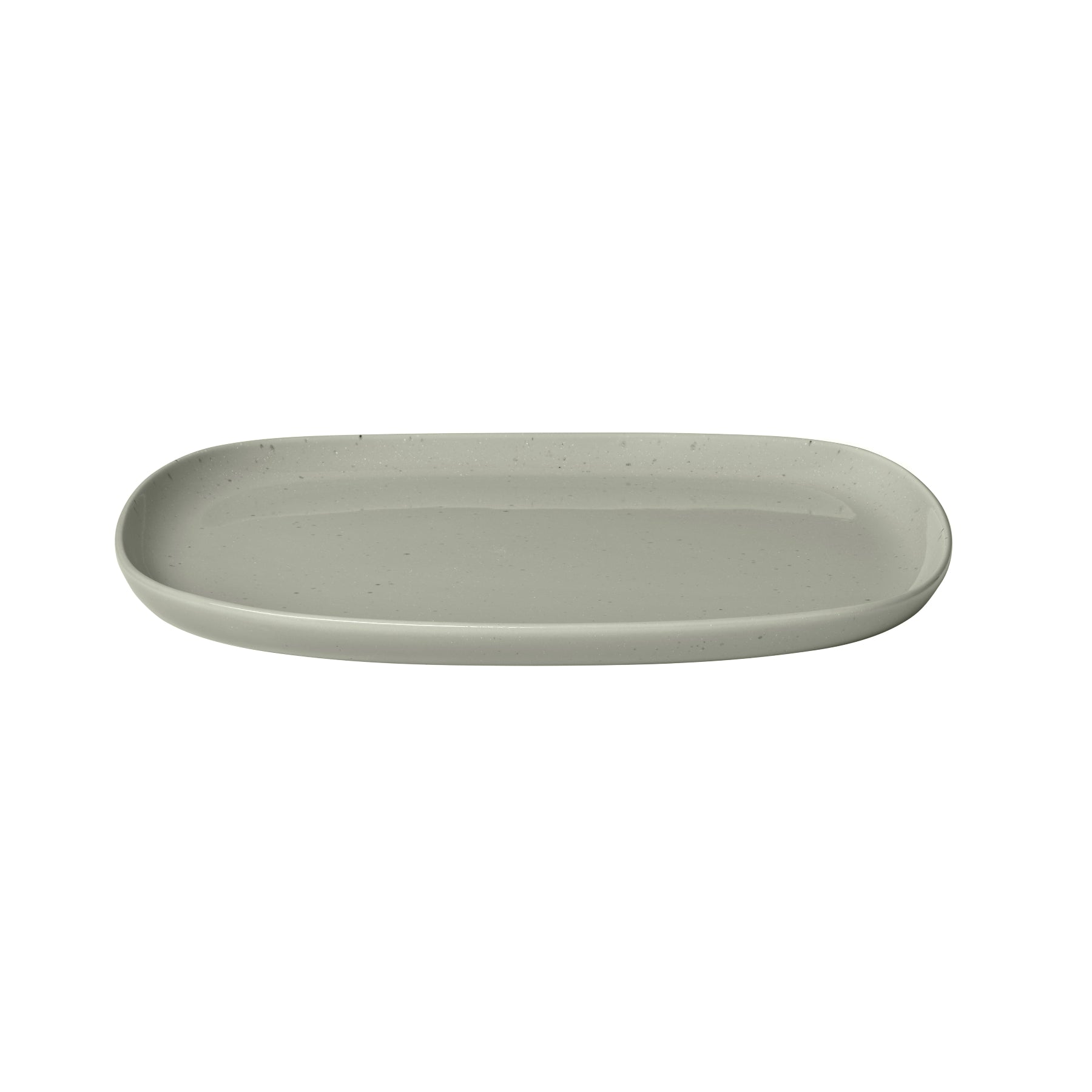 blomus VAHLO Stoneware Squared Plates - Minimalist Modern Rounded Edge Dinner Plate, Side Plate, Dessert Plate