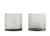 MERA Glasses Low Ball - 7 Ounce - Set of 2 - Smoked Glass