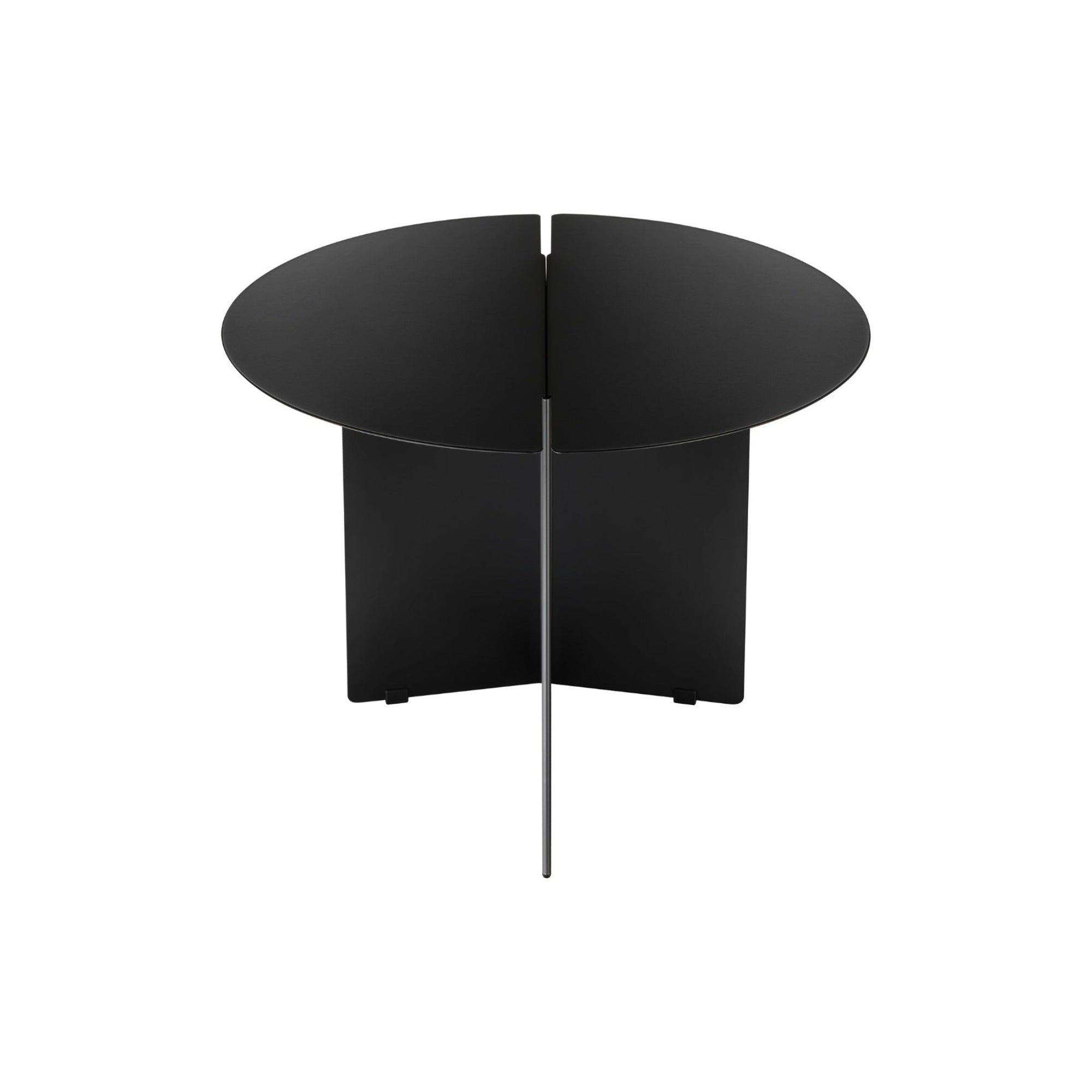 ORU Steel Side Table Medium Black