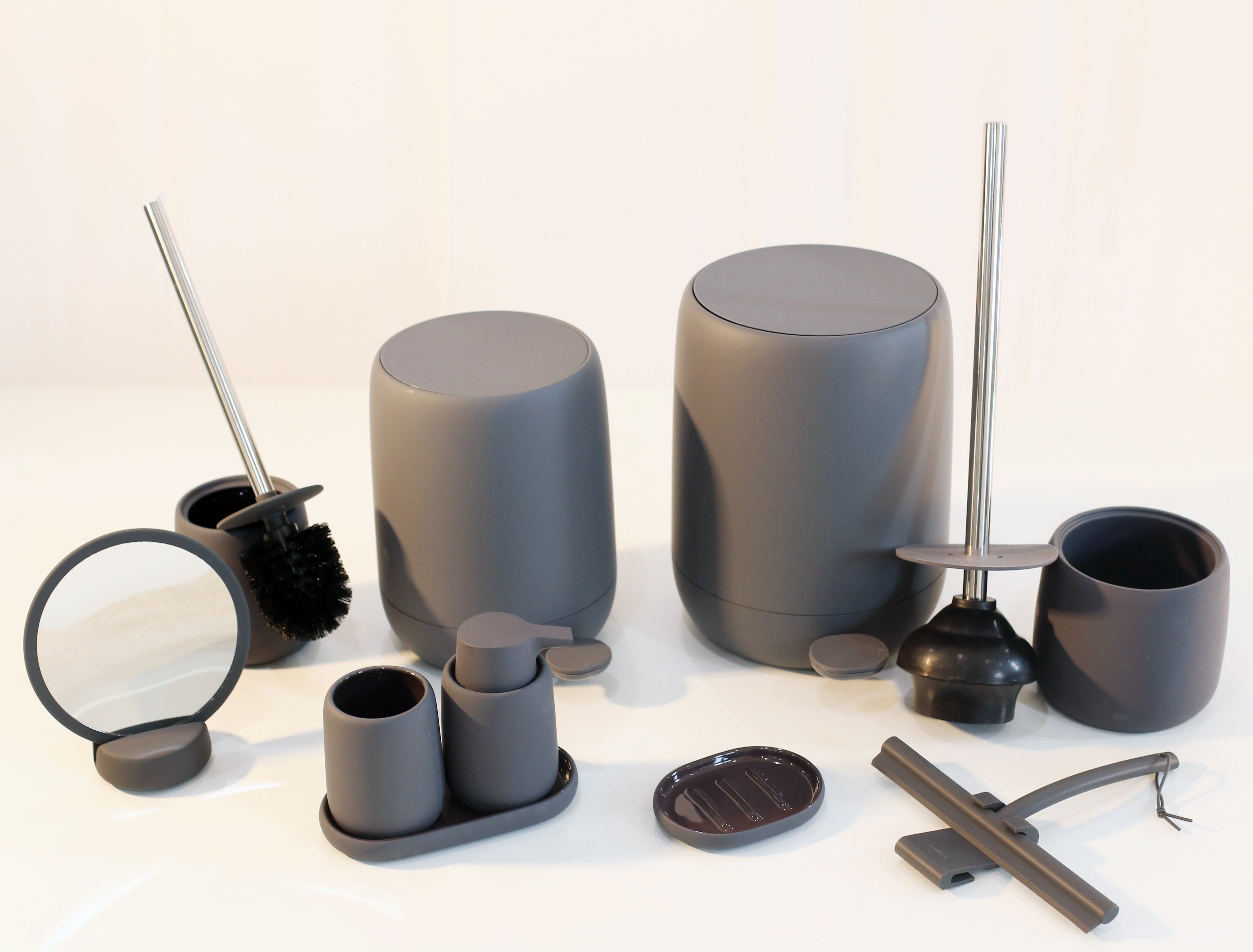 blomus SONO decorative plunger and bathroom accessories
