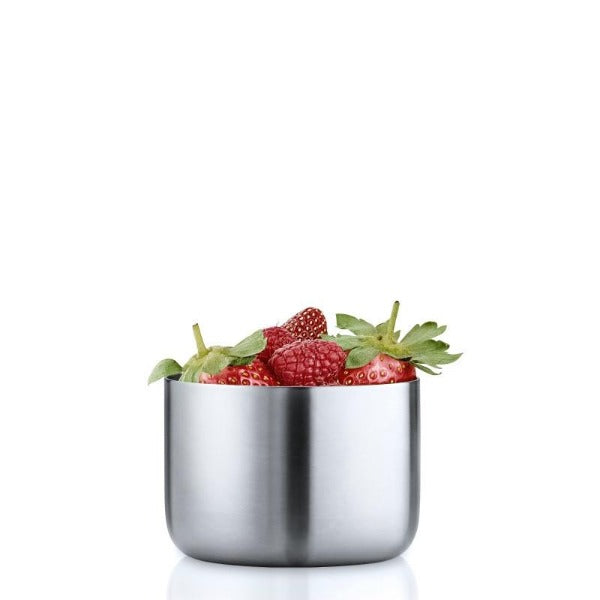 blomus BASIC Modern Stainless Steel Snack Dish for Nuts, Fruits, Crackers or Small Dessert Servings - 7.4 Ounces