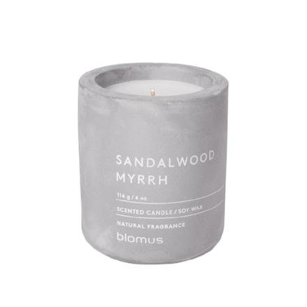 Scented Candle in Concrete Container - Small
