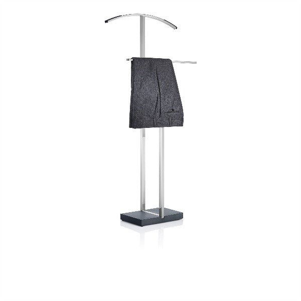 blomus MENOTO Freestanding Wardrobe Valet - Polished Stainless