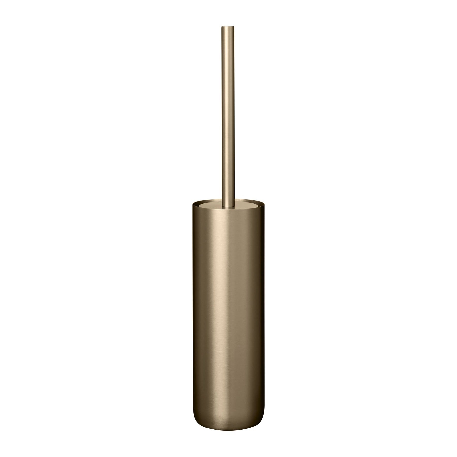 blomus MODO Toilet Brush with Metallic Stainless Steel Decorative Holder - Industrial Modern Décor