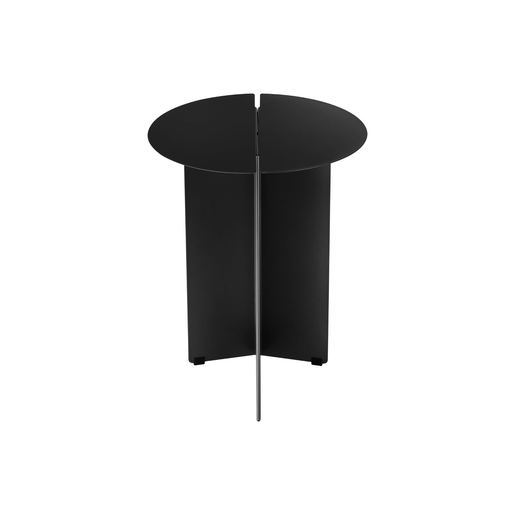 blomus ORU Modern Side Table - Stainless Steel - Japanese Inspired