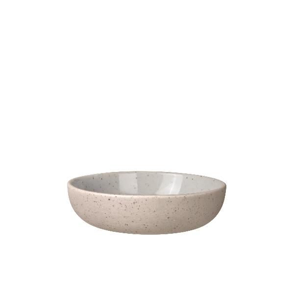 blomus SABLO Scandinavian Stoneware Bowls Set of 4 for Dip, Cereal, Soup, Pasta and Rice Organic Dishware