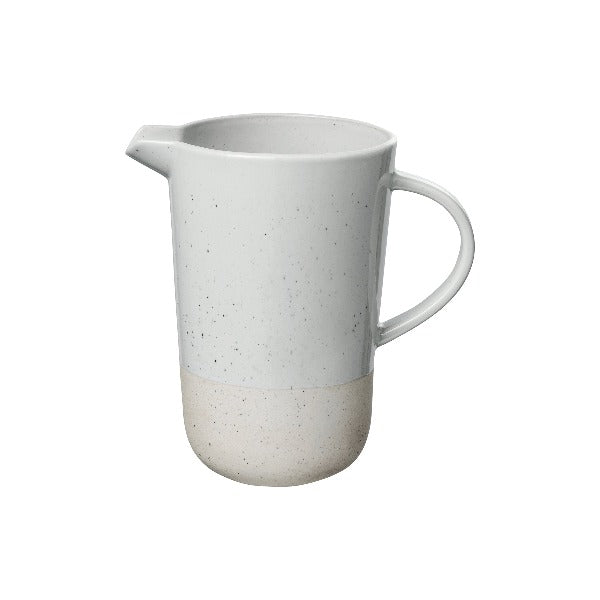 blomus SABLO Scandinavian Stoneware Pitcher for Table Service for Water, Juice or Milk Organic Dishware