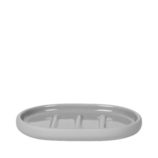 blomus SONO Bathroom Soap Dish - Ceramic Soft Touch - Modern Design