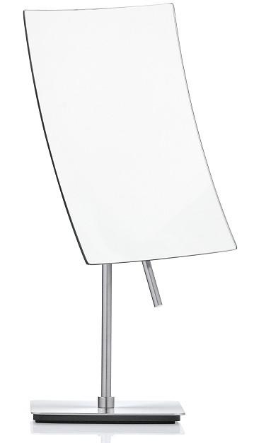 blomus VISTA Magnifying Vanity Makeup Mirror - Rotatable - Brushed Stainless Contemporary Design