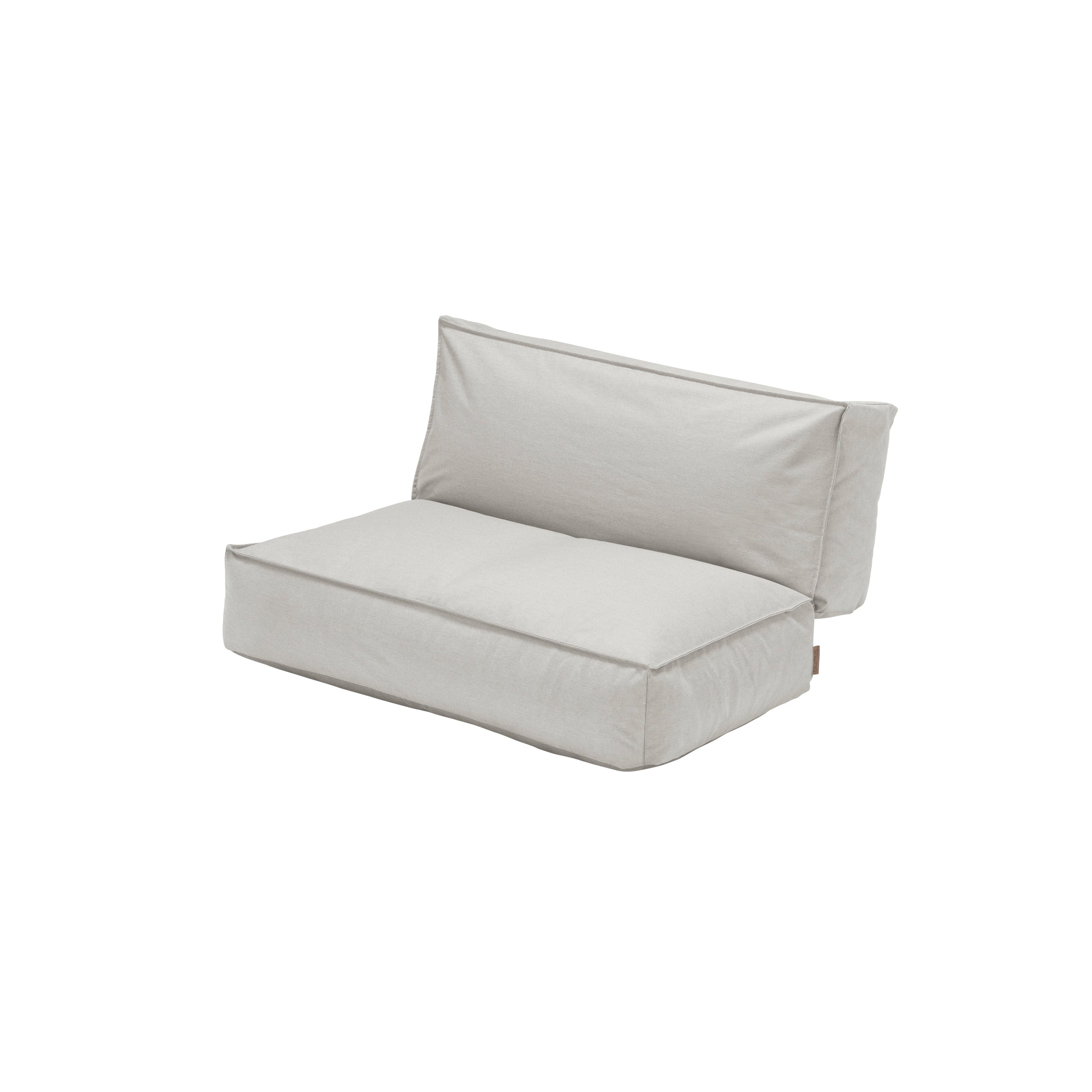 2-Seater Sofa shown from diagonal view in cloud color on white background