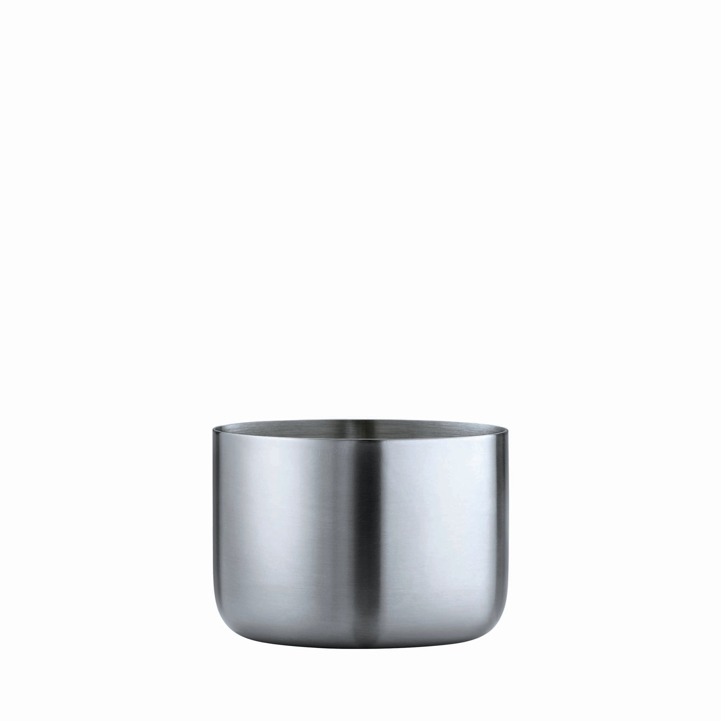 blomus BASIC Modern Stainless Steel Snack Dish for Nuts, Fruits, Crackers or Small Dessert Servings - 7.4 Ounces
