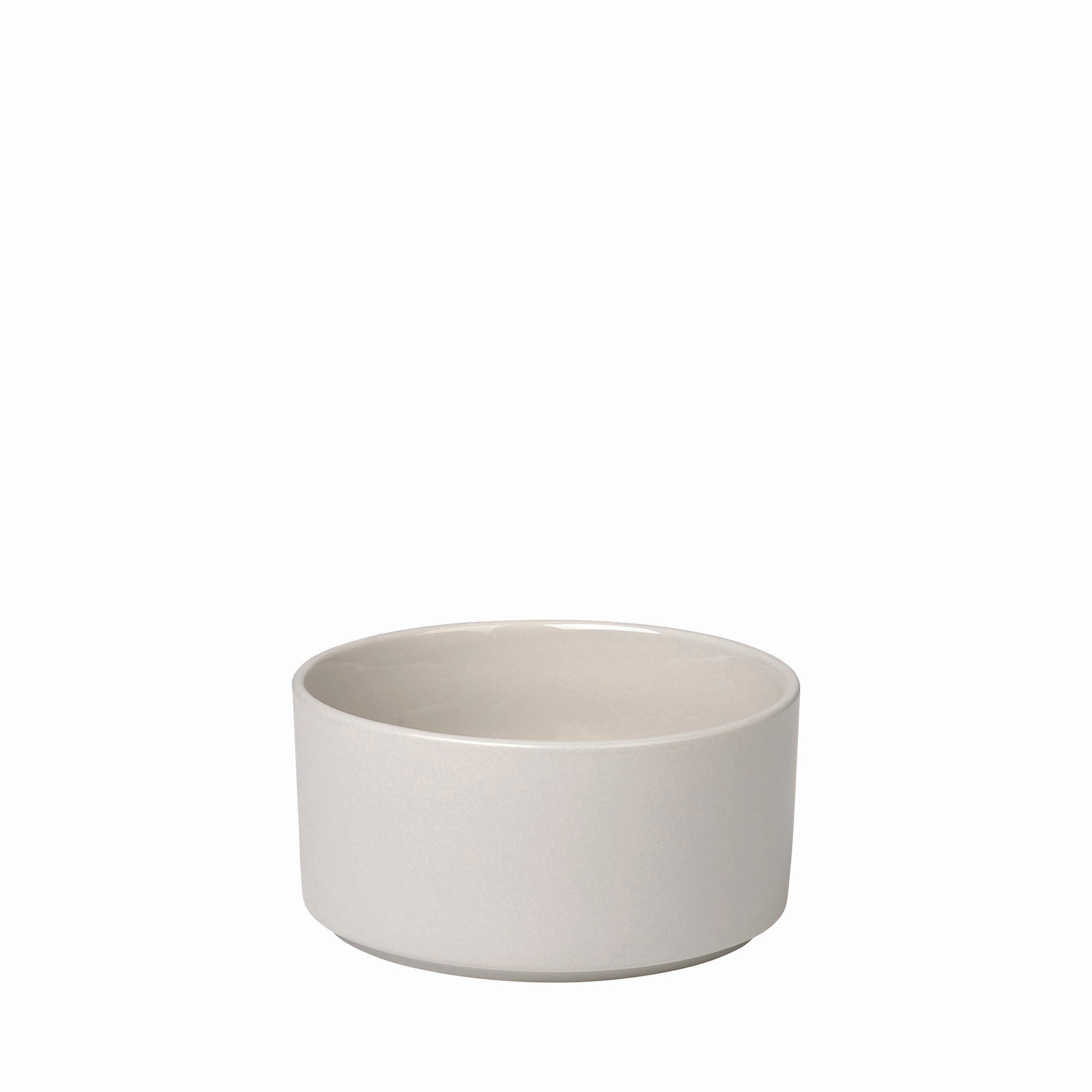 blomus PILAR Modern Stoneware Bowls Set of 4 for Dip, Cereal, Soup, Pasta and Rice for Kitchen or Fine Formal Dining