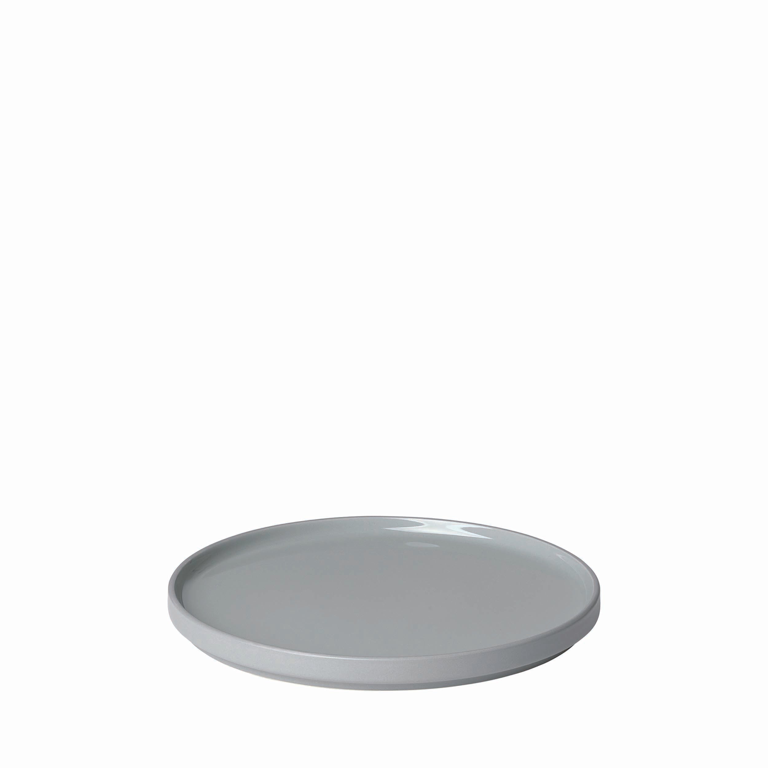 blomus PILAR Modern Stoneware Plates Sets of 4 - Dinner Plate, Side Plate, or Dessert Plate for Kitchen or Fine Formal Dining
