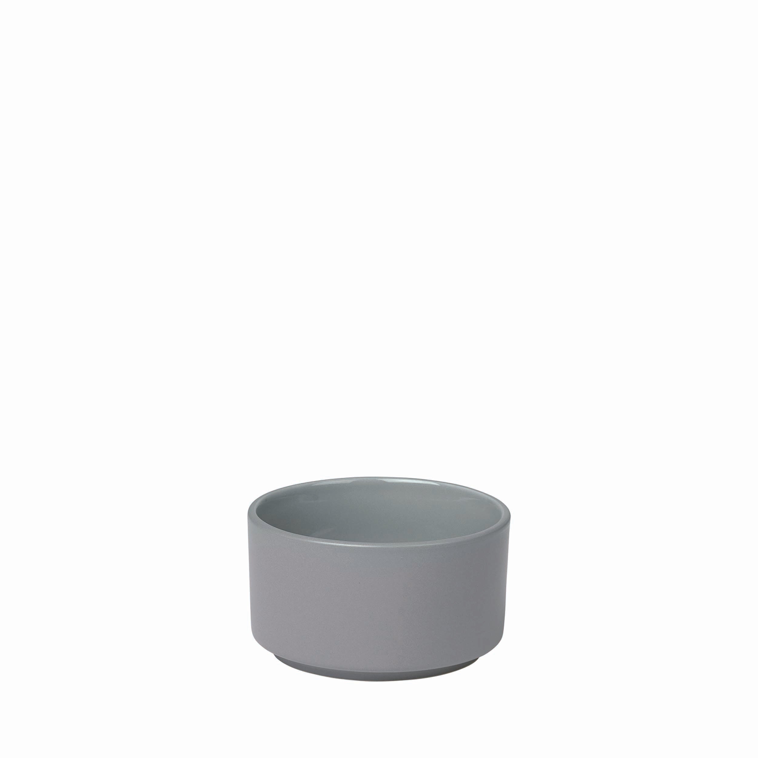 blomus PILAR Modern Stoneware Bowls Set of 4 for Dip, Cereal, Soup, Pasta and Rice for Kitchen or Fine Formal Dining