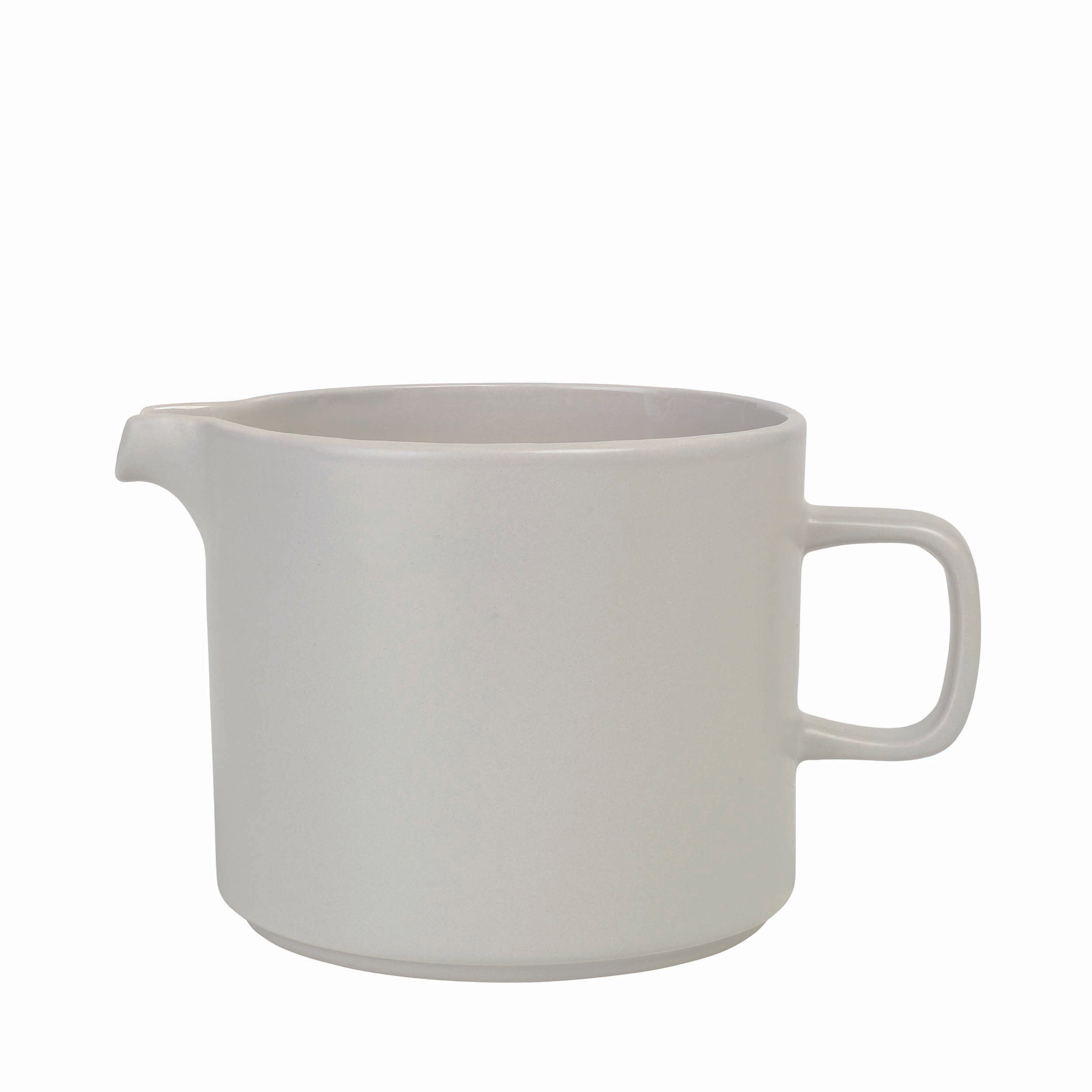 blomus PILAR Modern Stoneware Pitcher for Table Service for Water, Juice or Milk - 34 oz