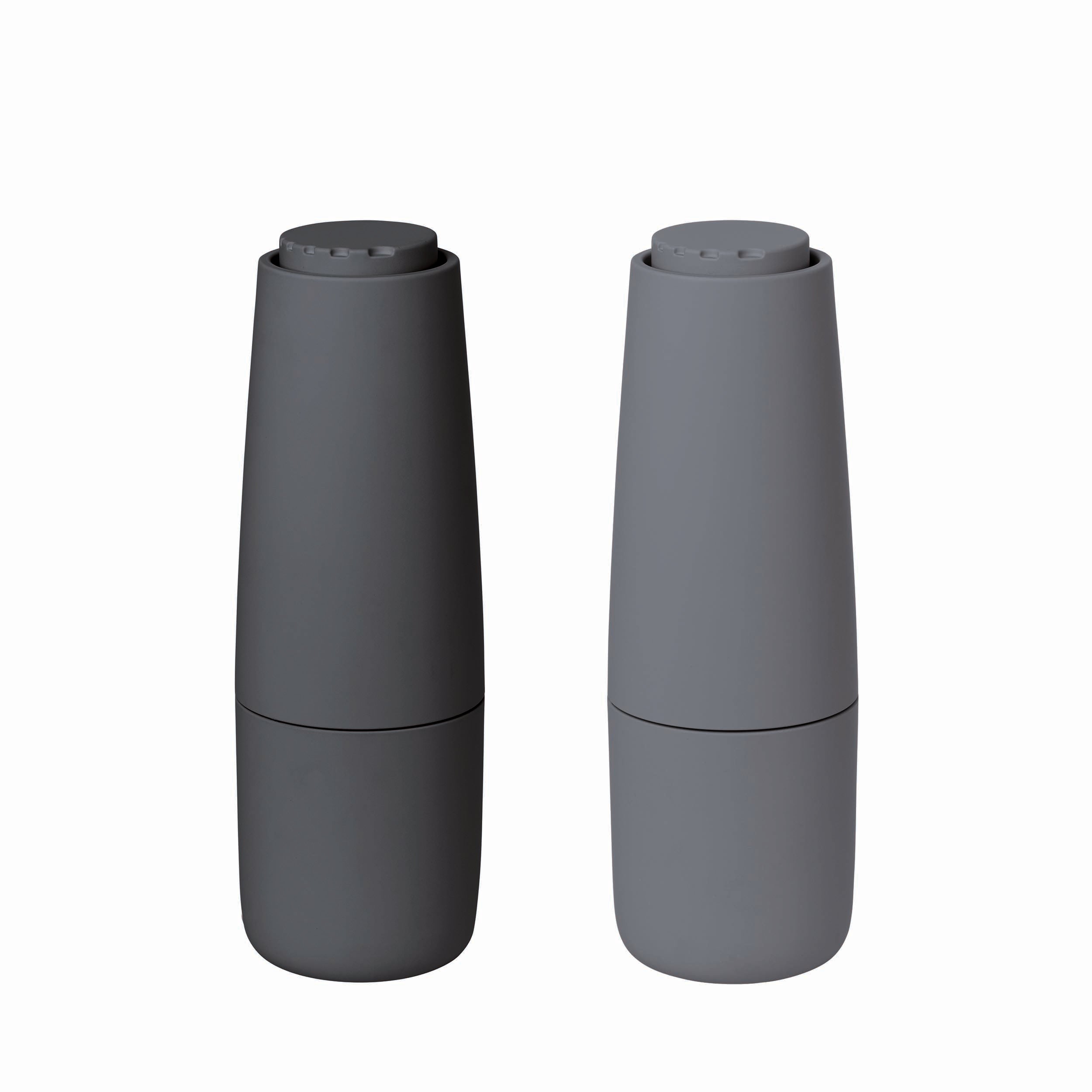 blomus SALPI Salt & Pepper Mill Set – Organic Two-Tone Grinders with Adjustable Ceramic Mechanism